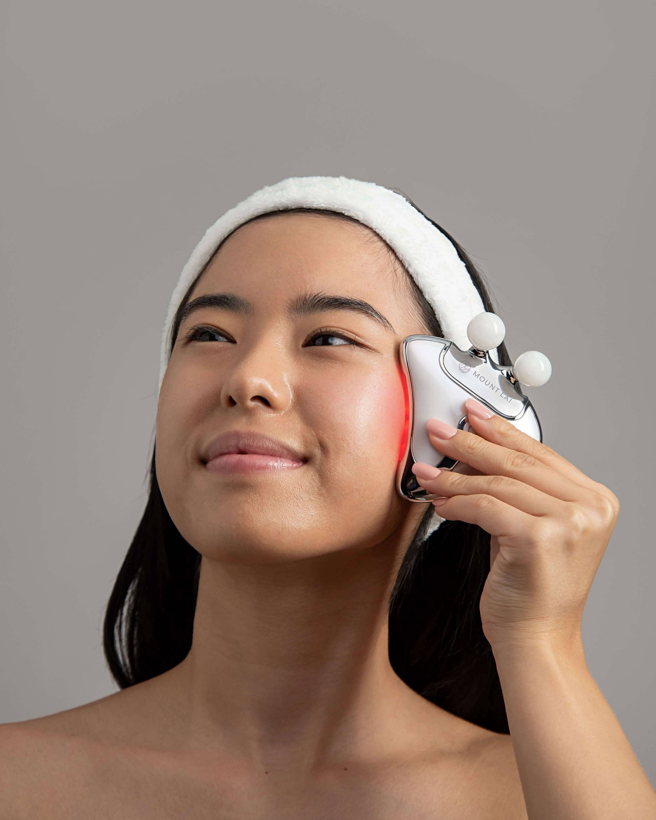 Mount Lai The Vitality Qi LED Gua Sha Device with Protective Pouch