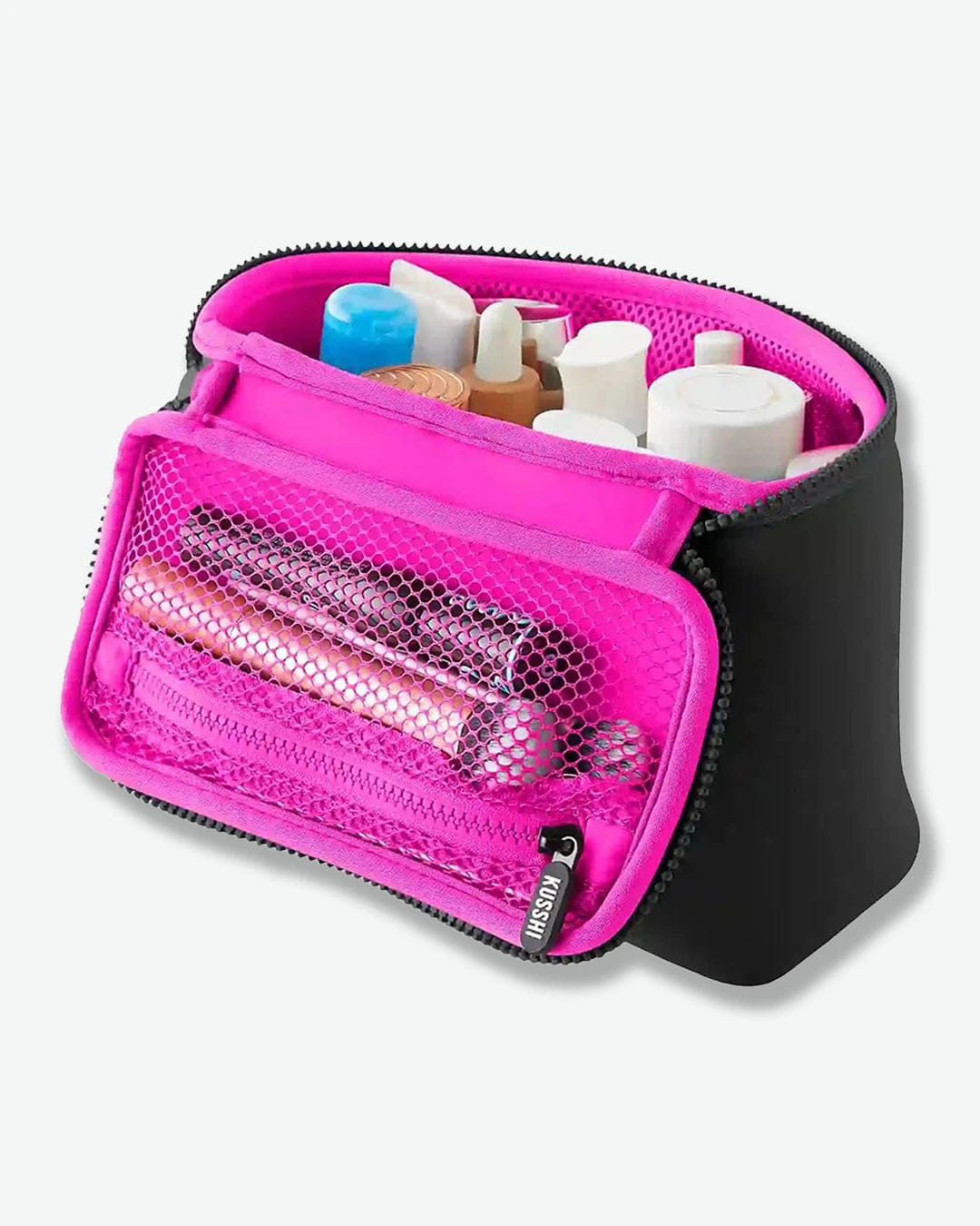 Kusshi Small Train Case Neoprene Makeup Bag