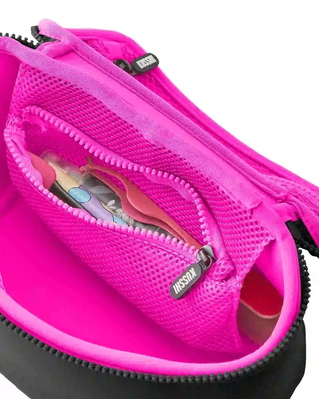Kusshi Small Train Case Neoprene Makeup Bag