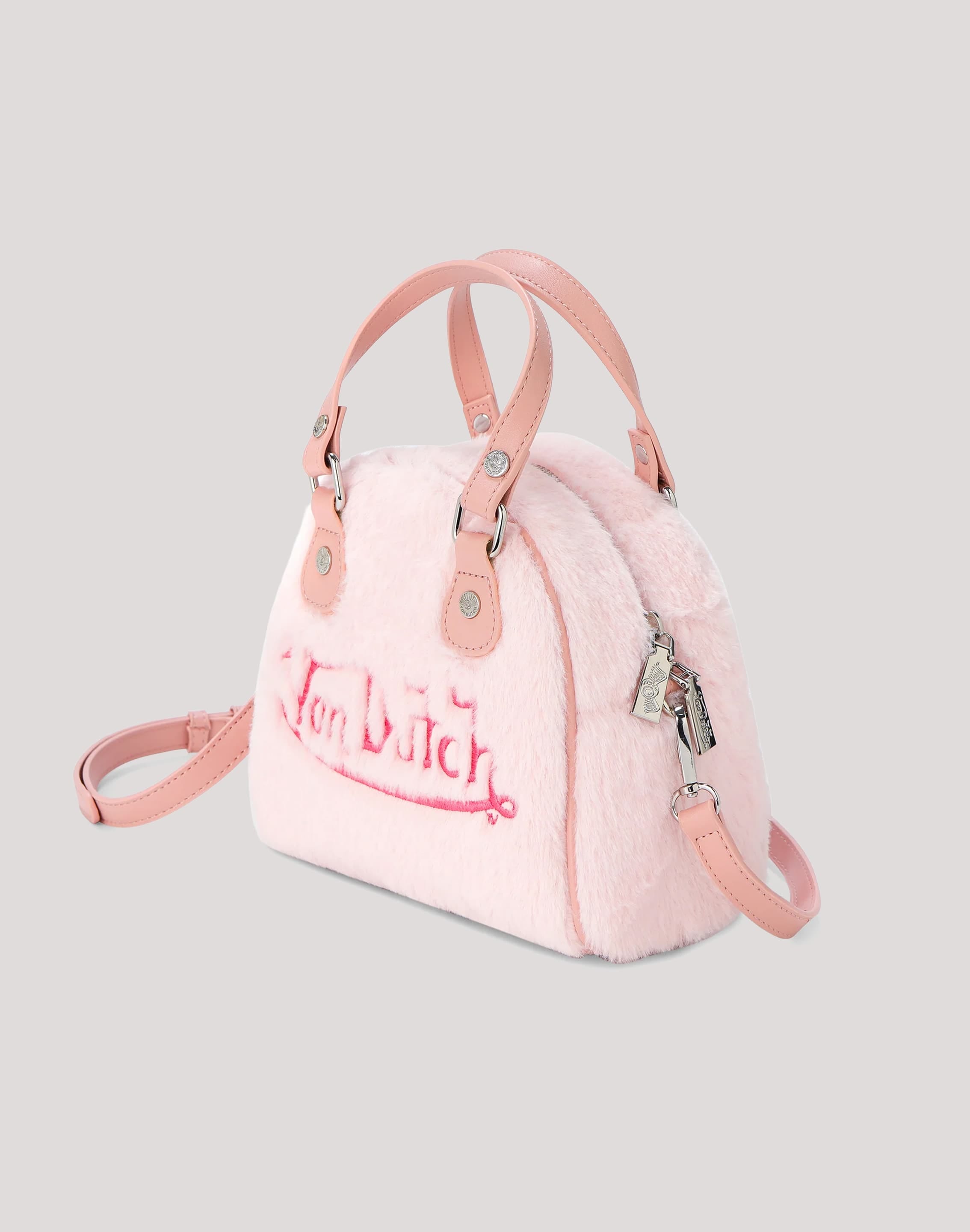 Von Dutch Furry Bowler Purse