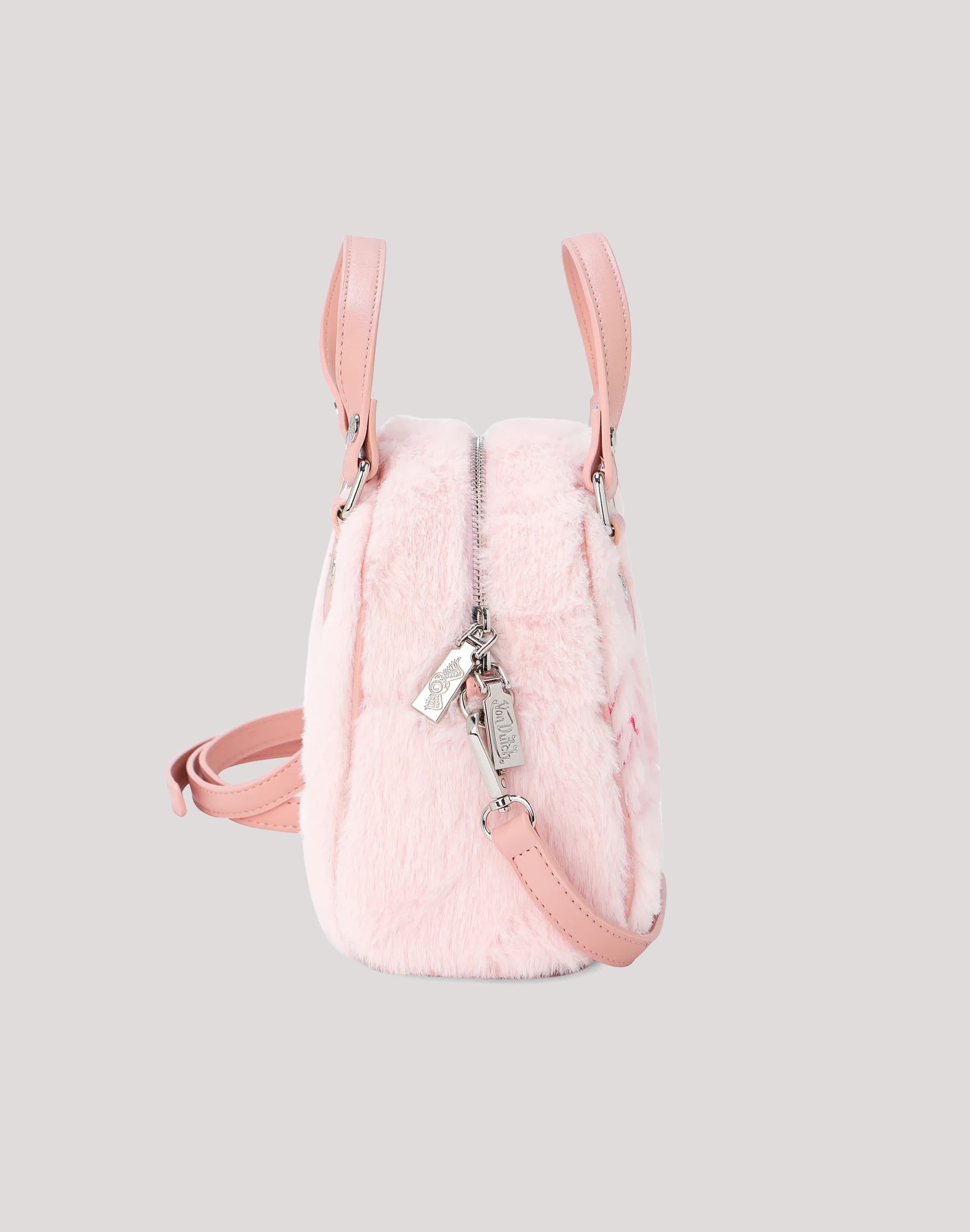 Von Dutch Furry Bowler Purse