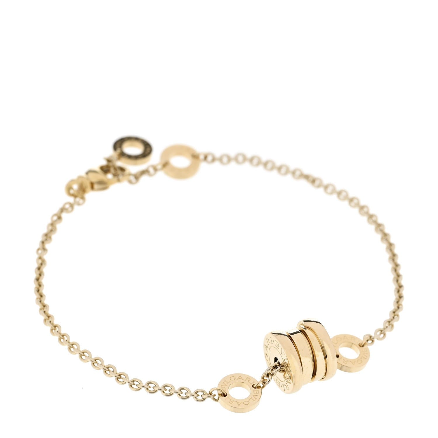 Bulgari 18K Yellow Gold B.Zero1 Bracelet