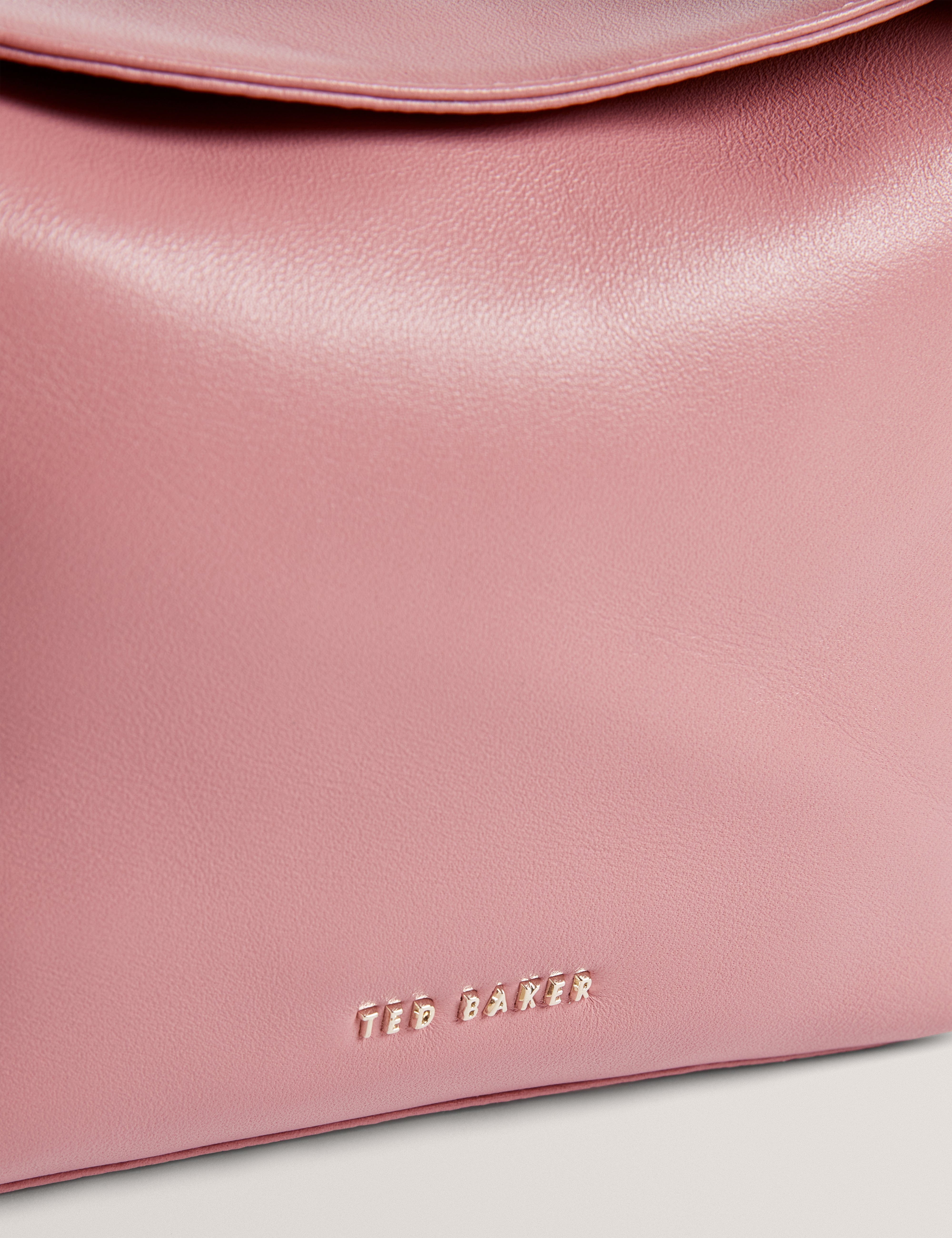 SOFT Niyal Soft Knot Bow Leather Xbody Bag Pl - Pink