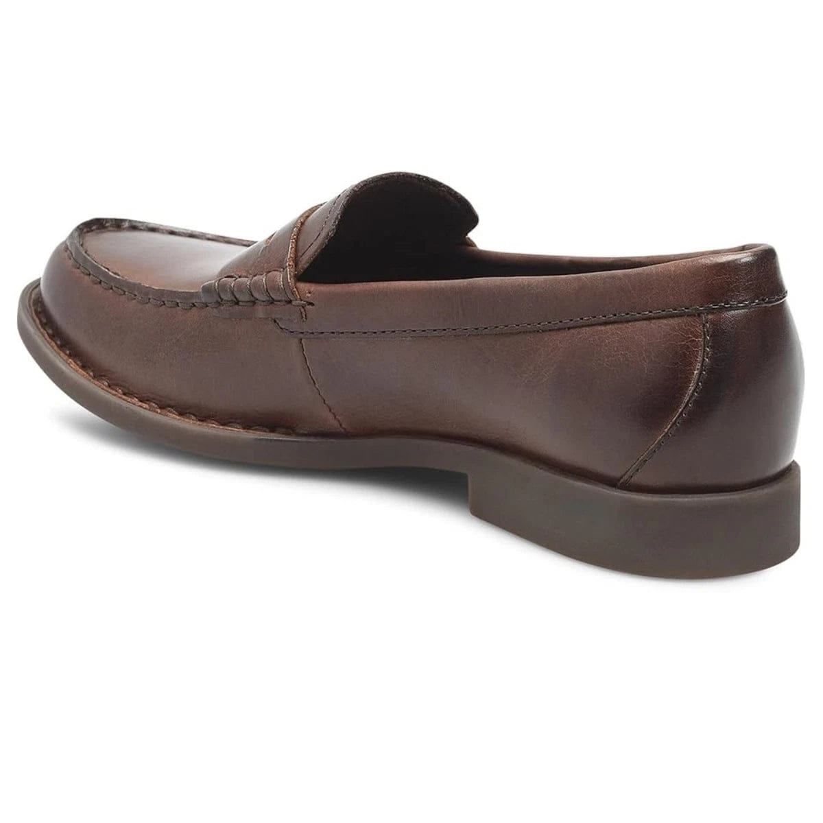 SLIP Born Macie BR0061206 Loafer Women's US Brown Leather Slip On Shoes ZOGG2957