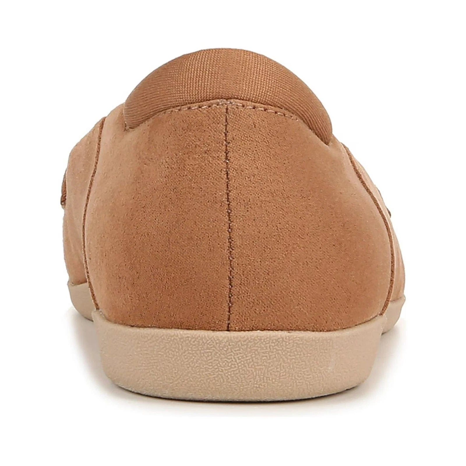 Scholl Dr. Scholl's Emilia Loafer Womens Wide Brown Faux Suede Slip On Shoes HAM697