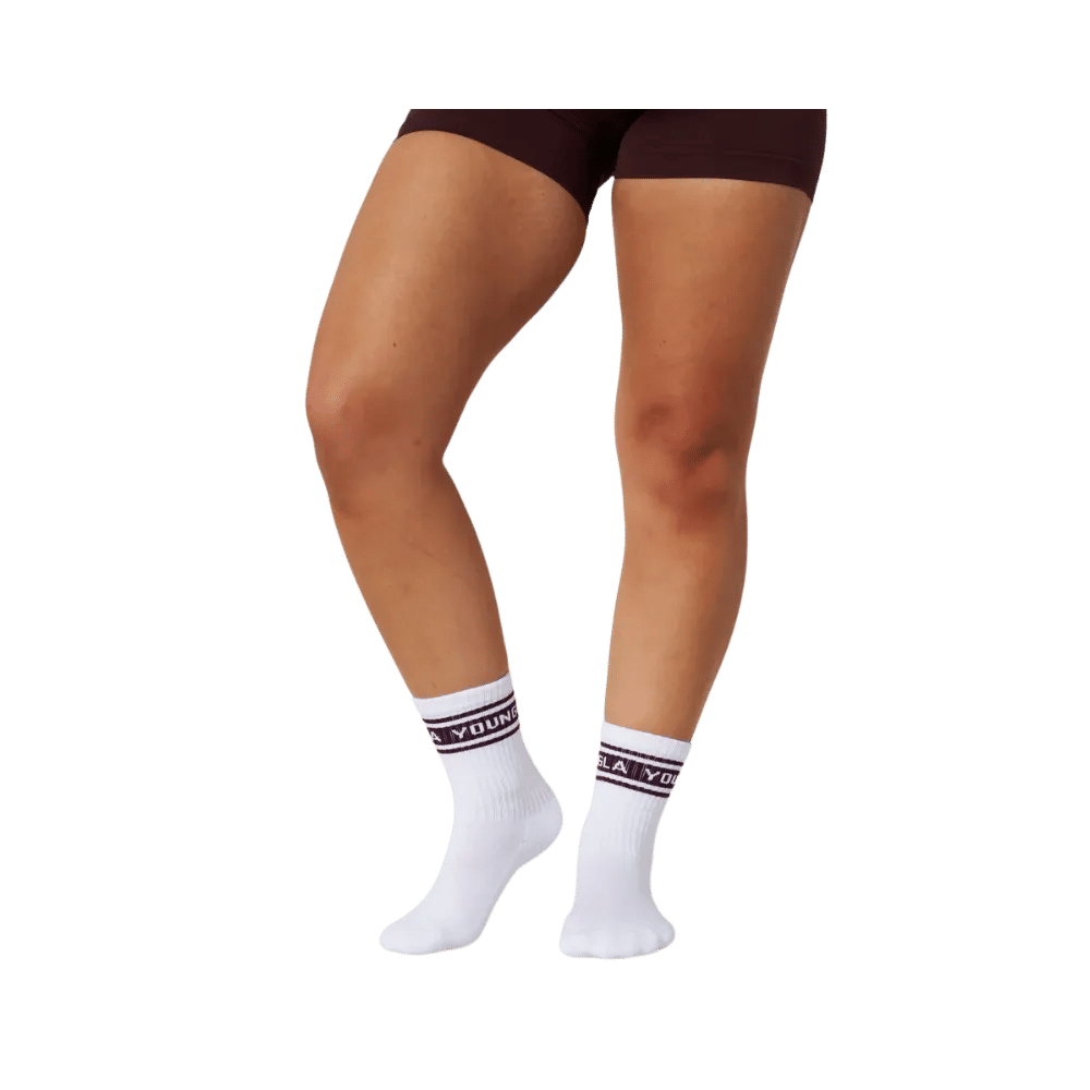 YoungLA Elevate crew socks Purple Pack
