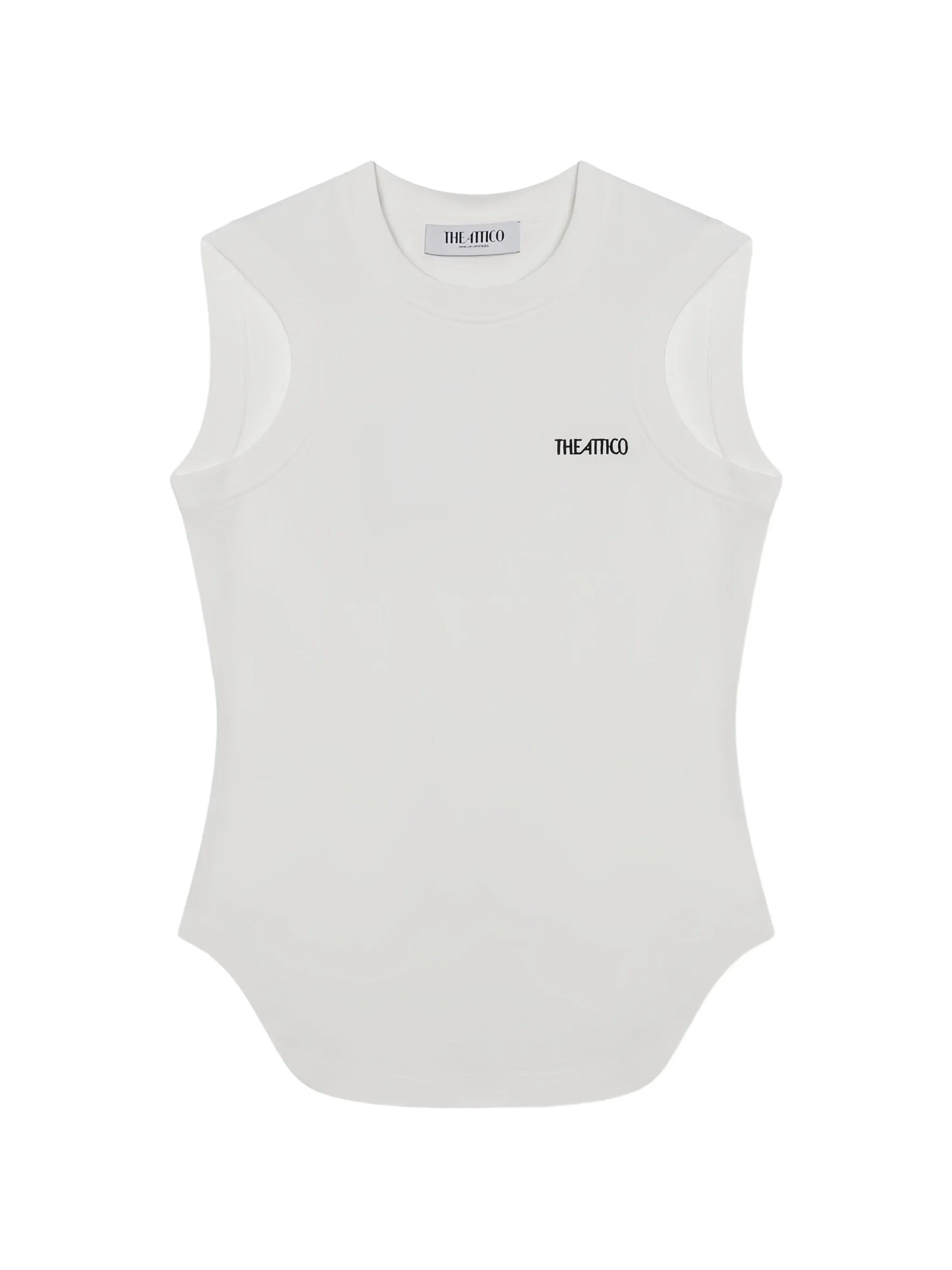 The Attico Reese logo - detail tank top