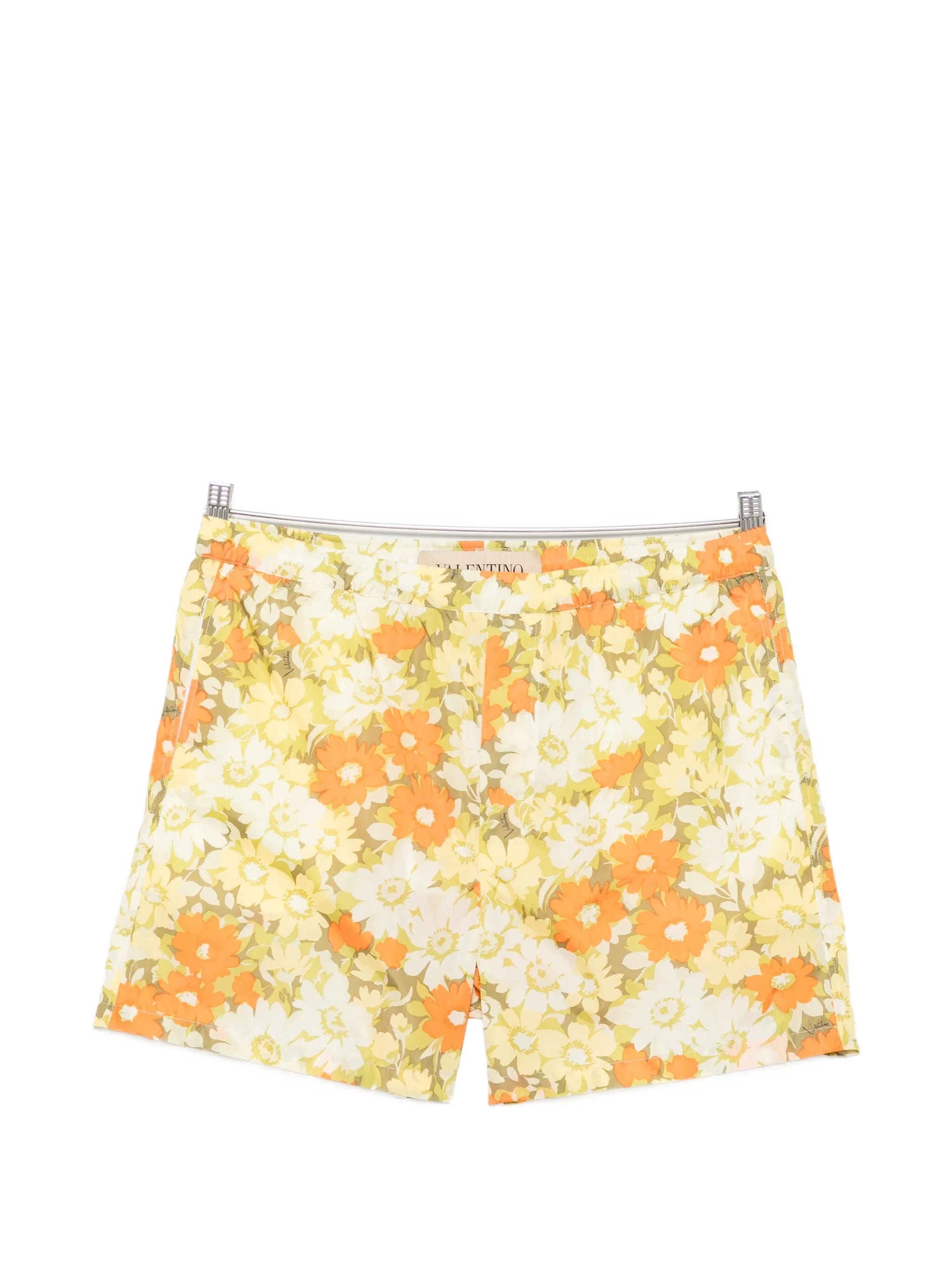 Valentino Garavani floral - print swimming shorts