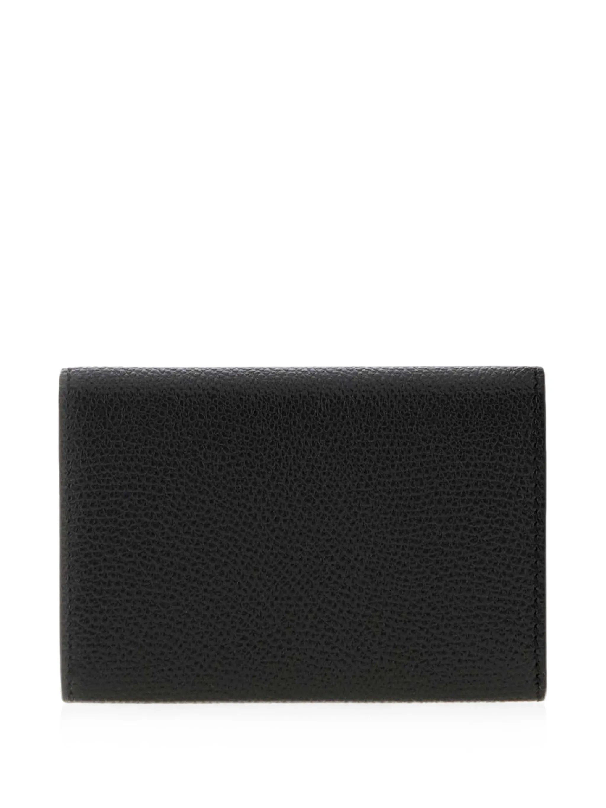 Valentino Garavani VLogo grain - leather wallet