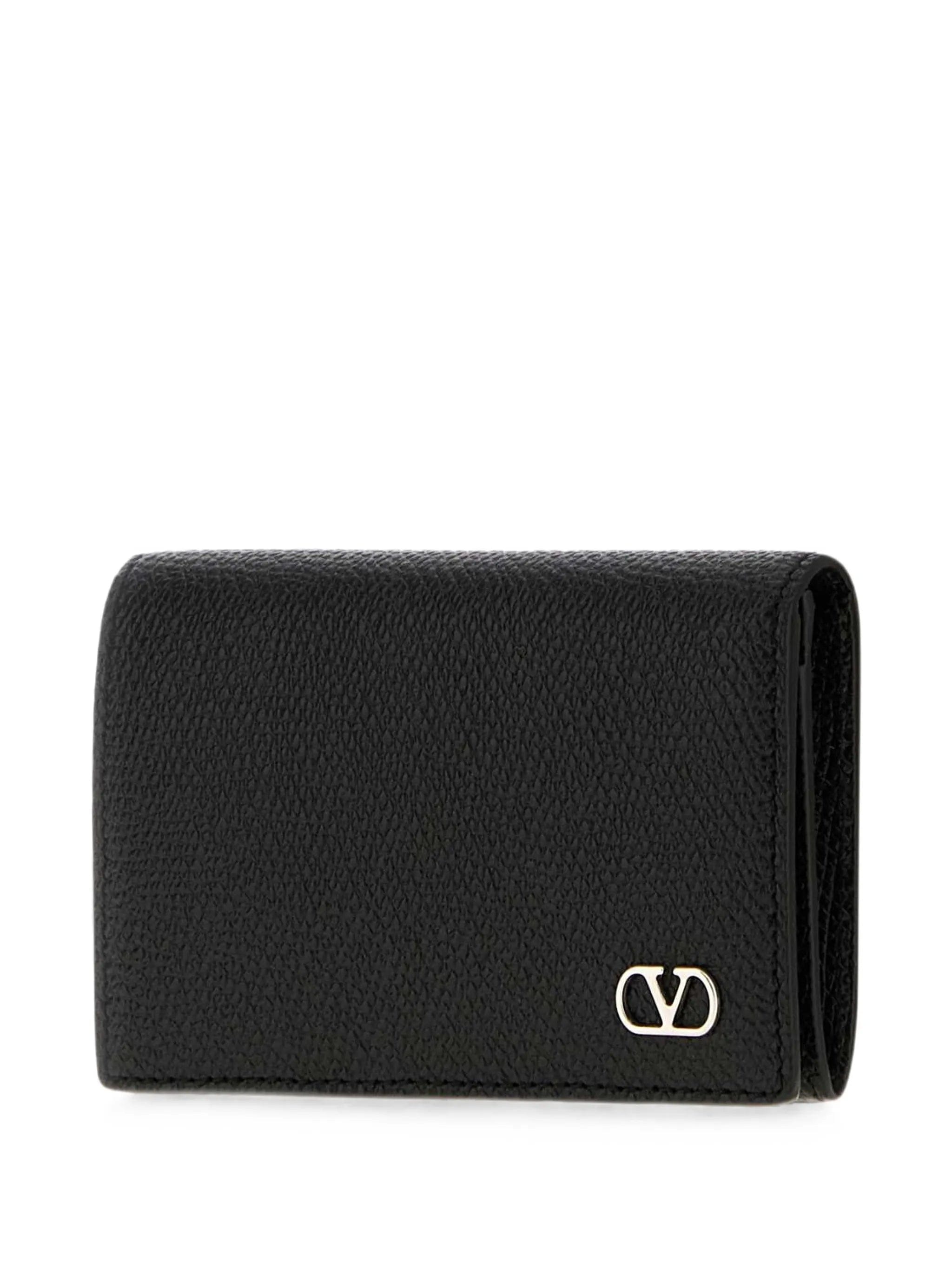 Valentino Garavani VLogo grain - leather wallet