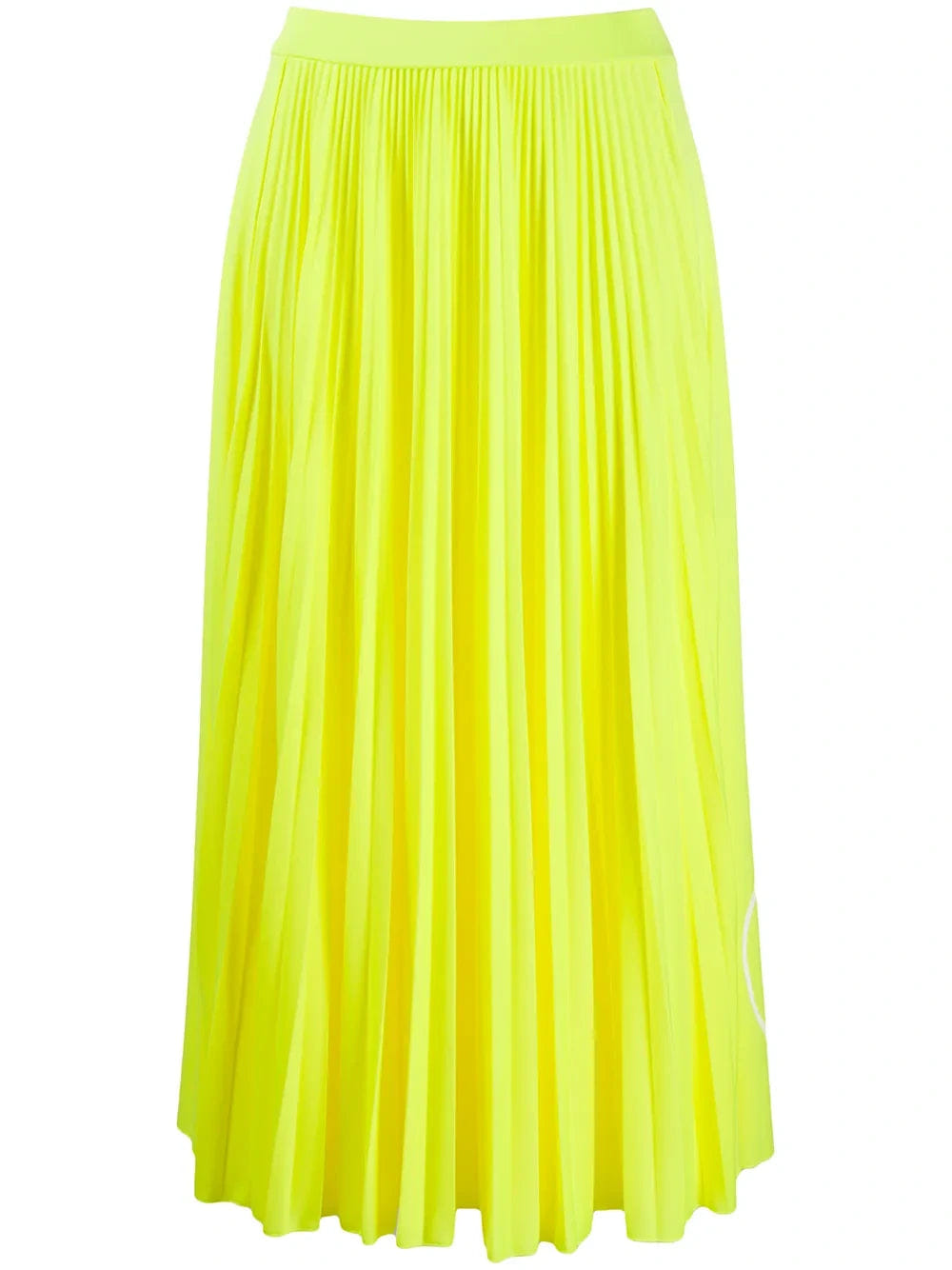 Valentino Garavani Vlogo Pleated Midi Skirt