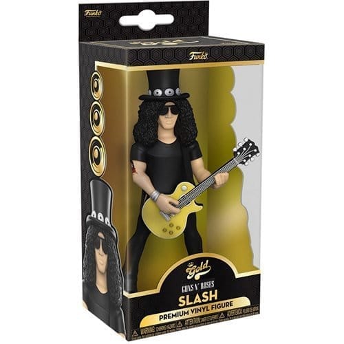 Funko Guns N' Roses Slash 5 - Inch Vinyl Gold Figure