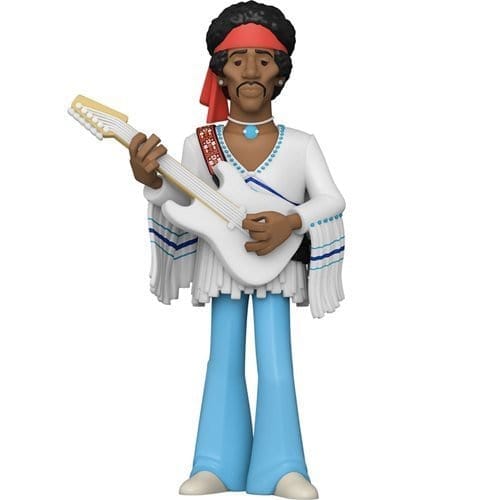 Funko Jimi Hendrix Woodstock 5 - Inch Vinyl Gold Figure