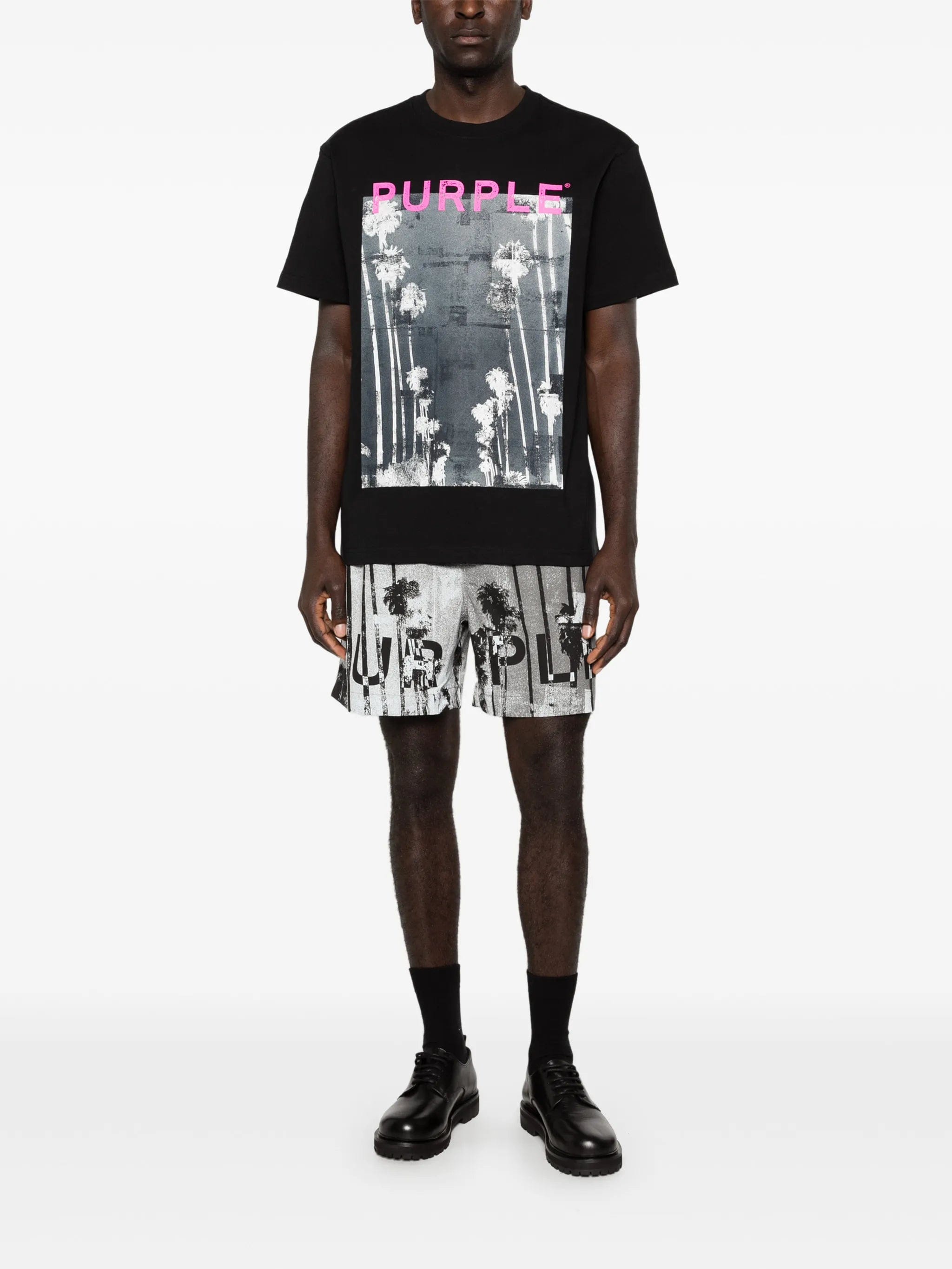 Purple Brand Mirage graphic - print T - shirt