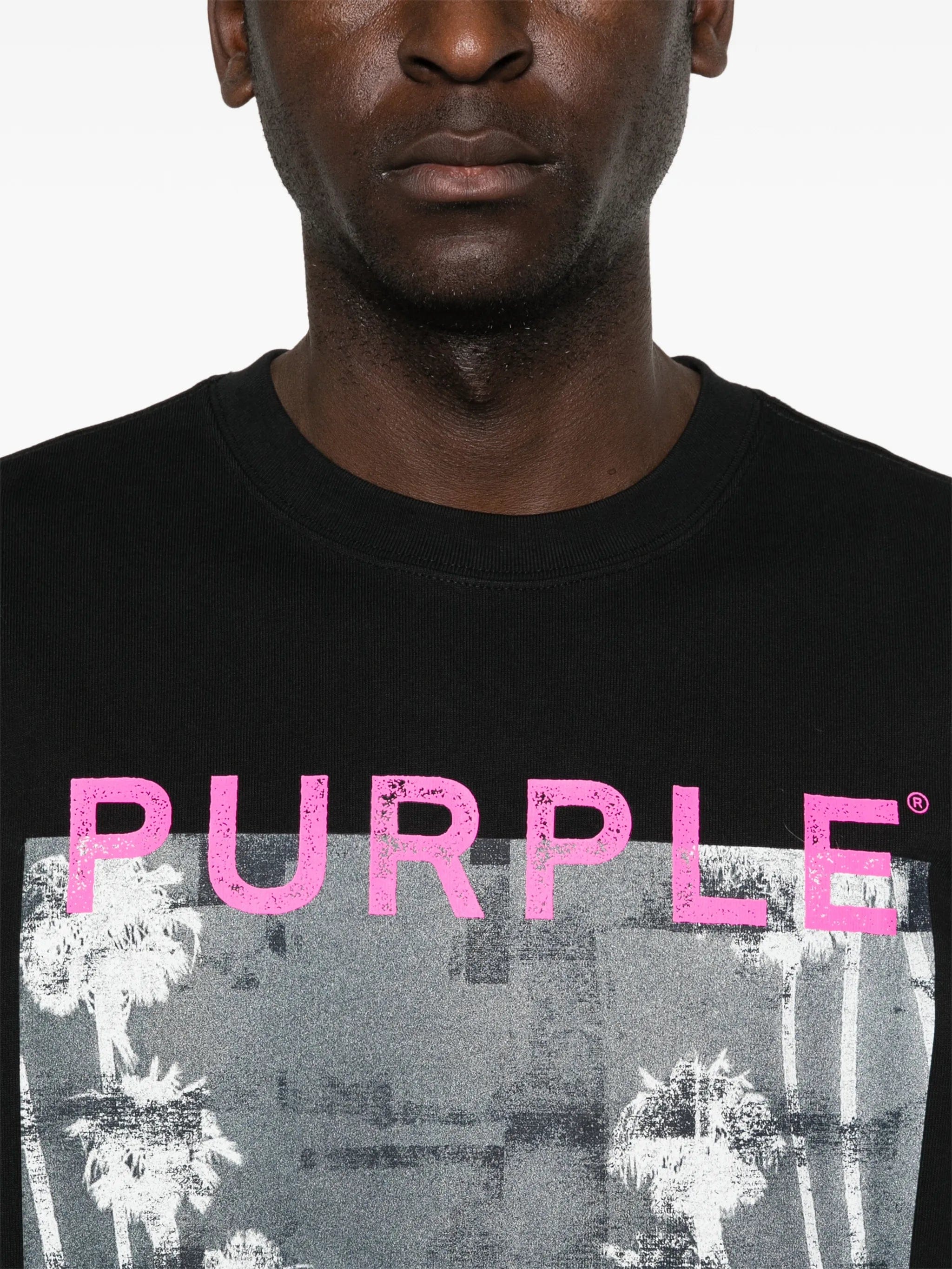 Purple Brand Mirage graphic - print T - shirt