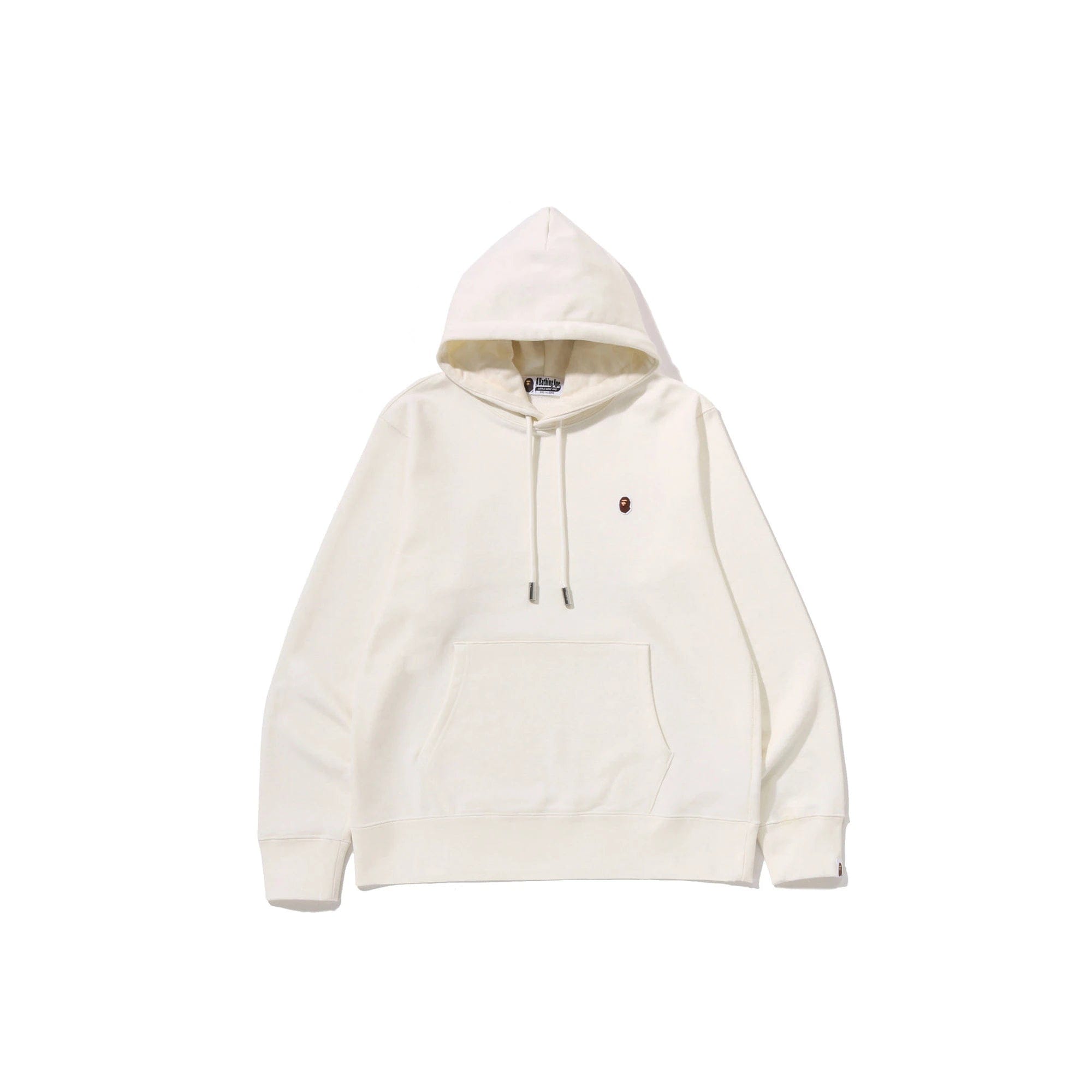A Bathing Ape BAPE One Point Regular Fit Pullover Hoodie Ivory (2026)
