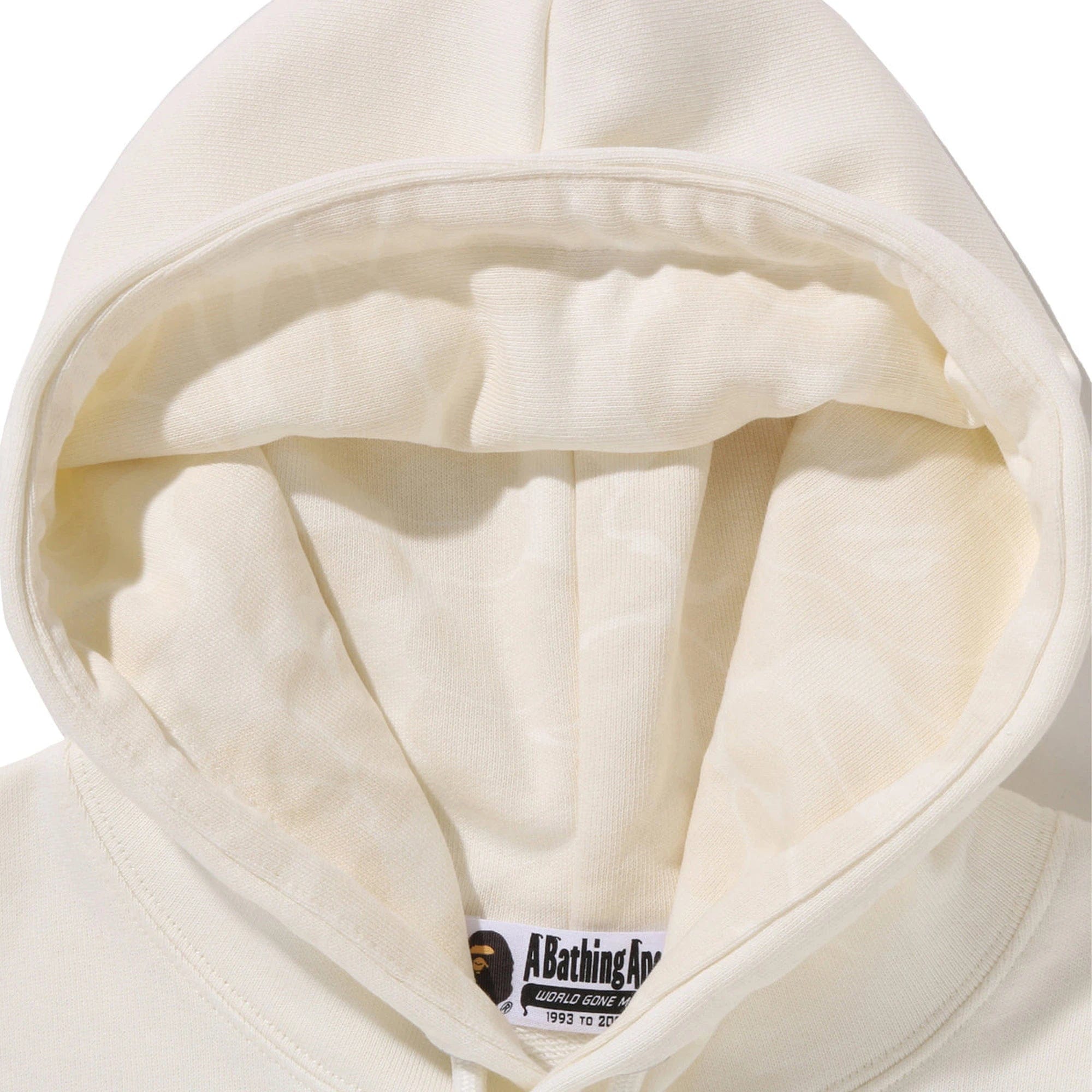 A Bathing Ape BAPE One Point Regular Fit Pullover Hoodie Ivory (2026)