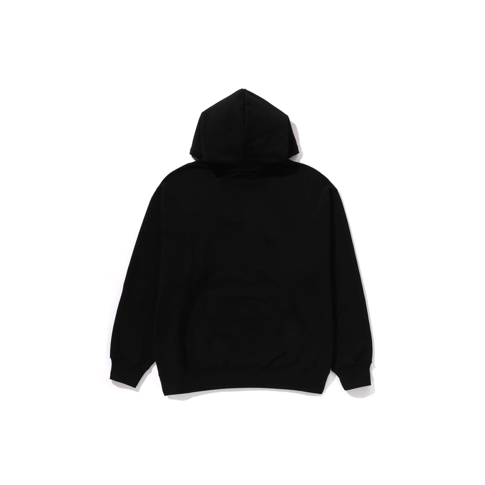 A Bathing Ape BAPE One Point Relaxed Fit Pullover Hoodie Black