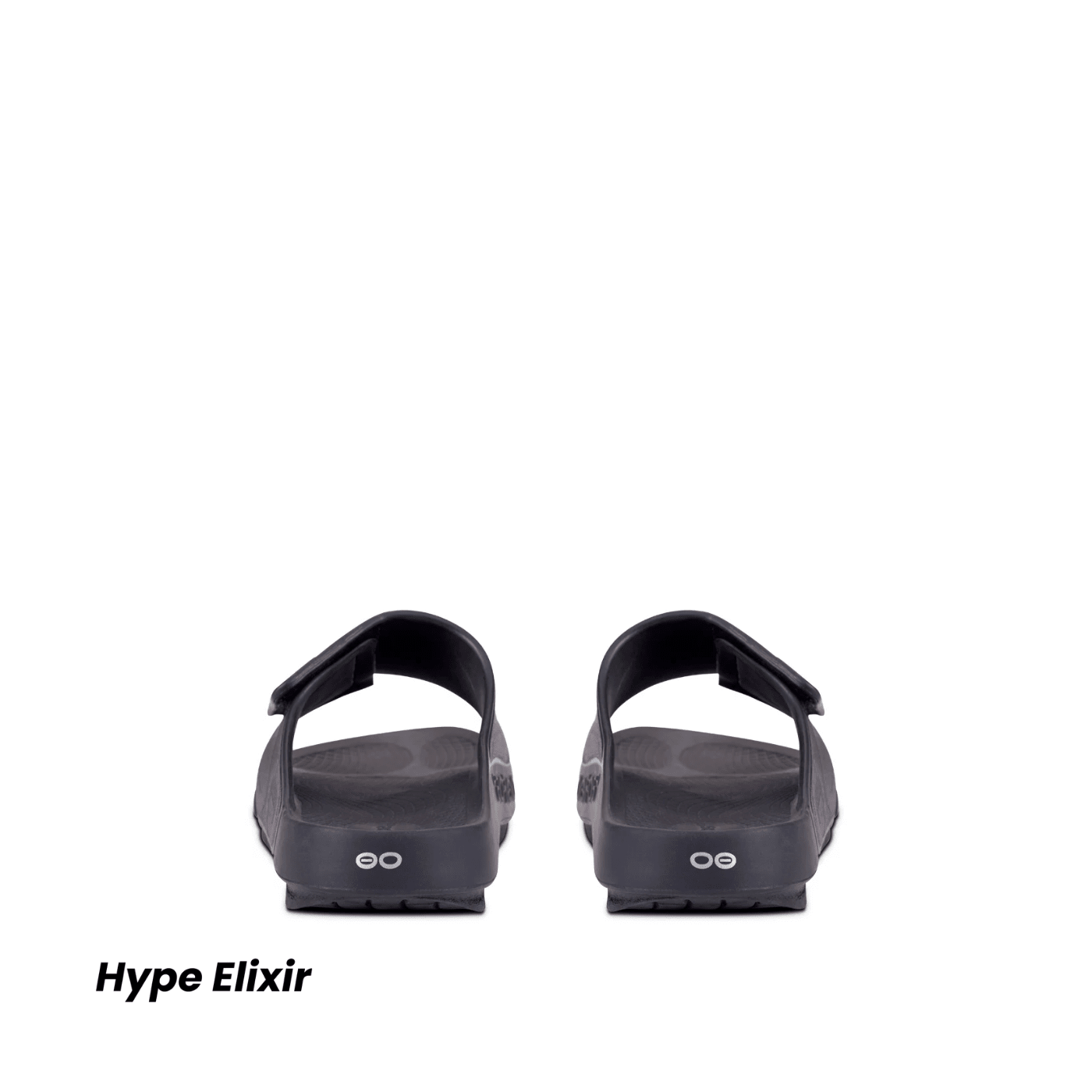 OOFOS OOahh Sport Flex Slide Matte Black
