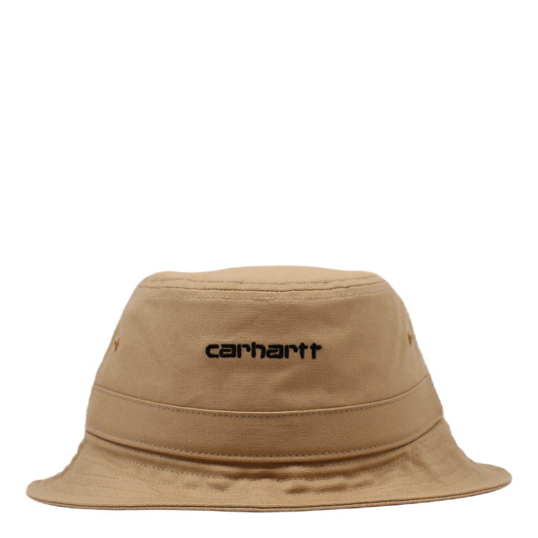 Carhartt WIP Script Bucket Hat Cotton Canva Dusty H Brown / Black