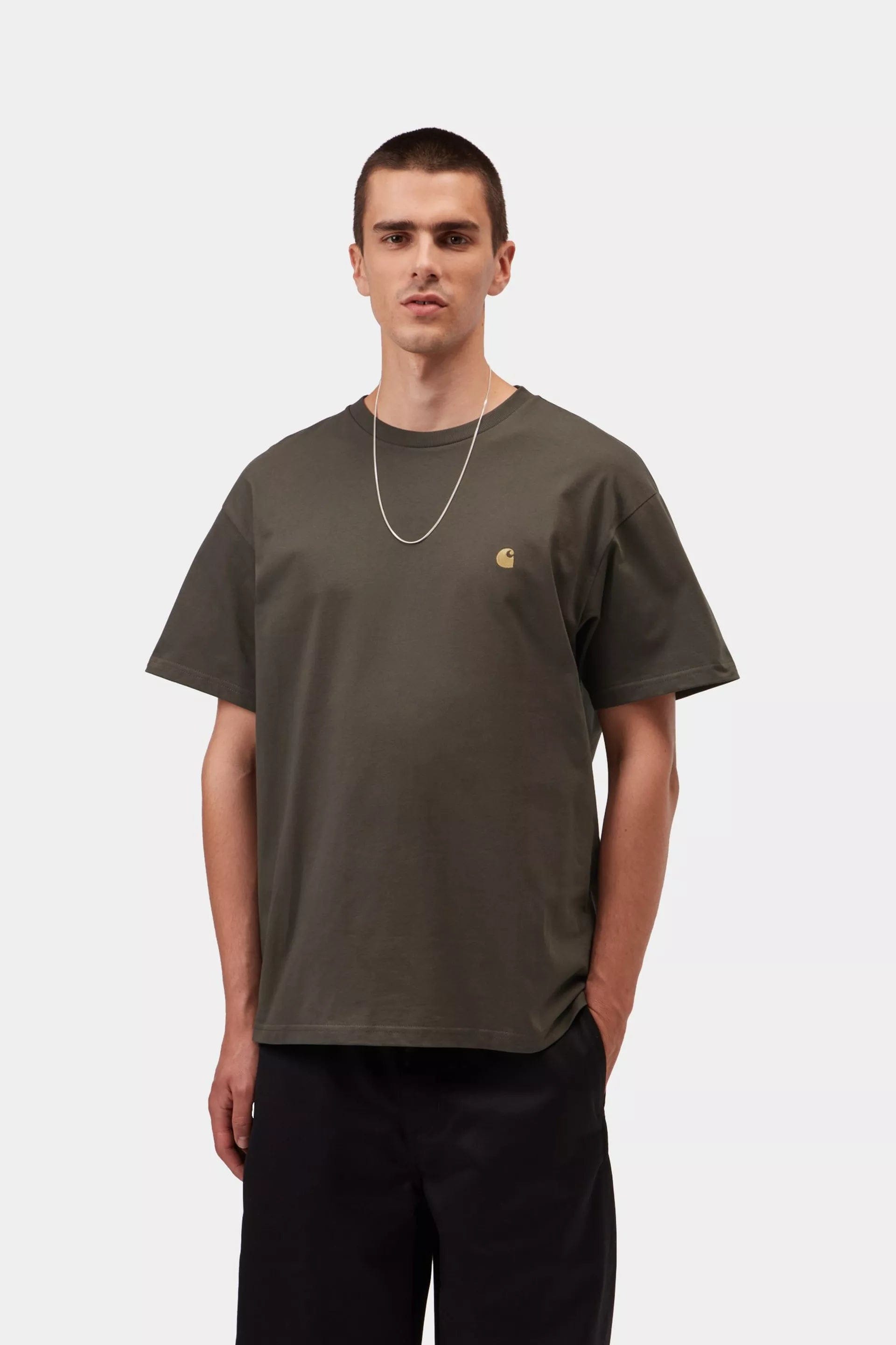 Carhartt WIP Chase T - Shirt - Shungite