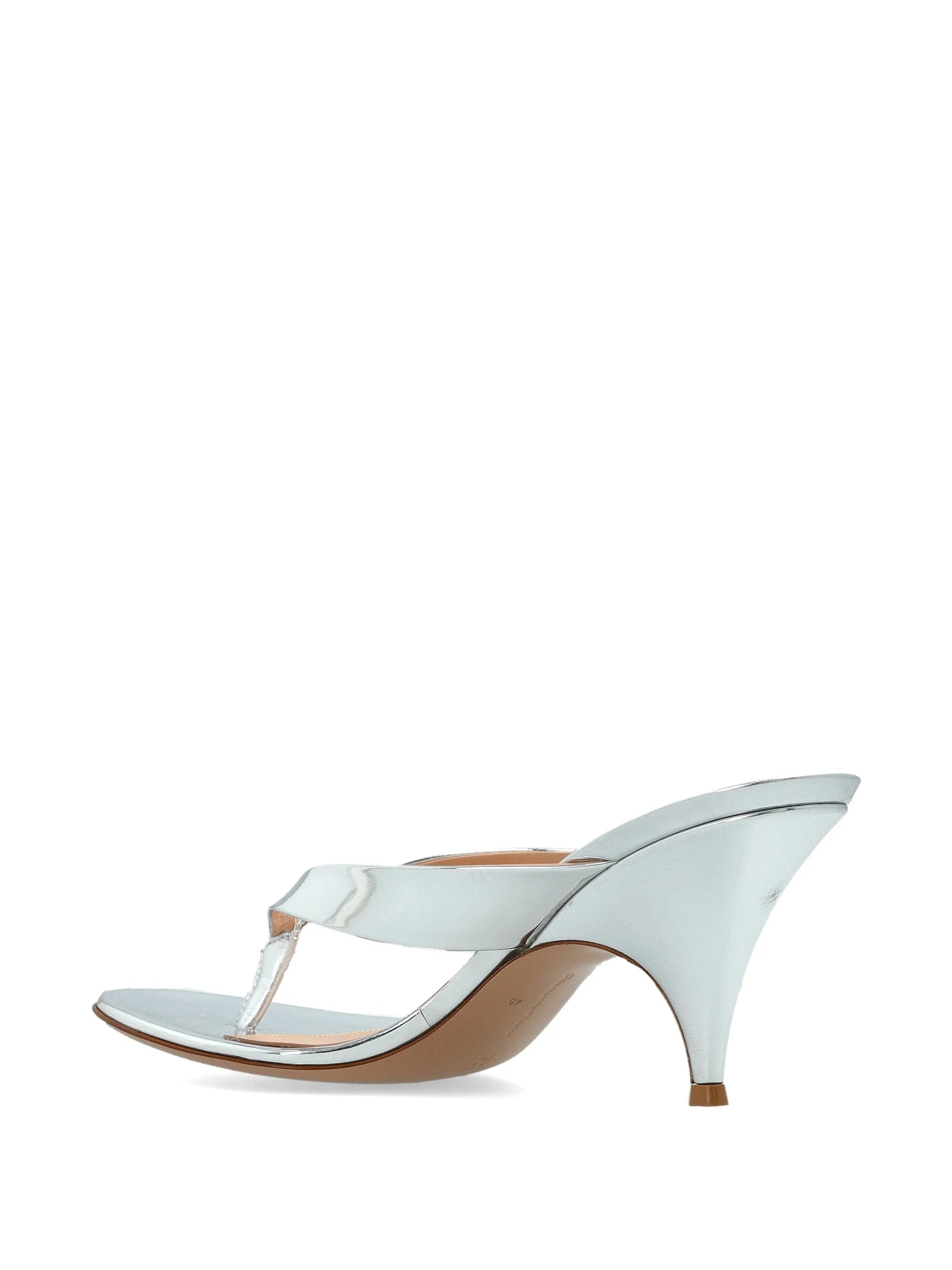 Gianvito Rossi Sofia open - toe leather sandals