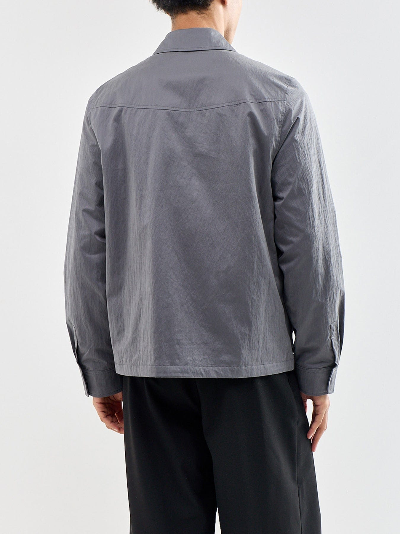 PS Paul Smith Technical Harrington Jacket Grey