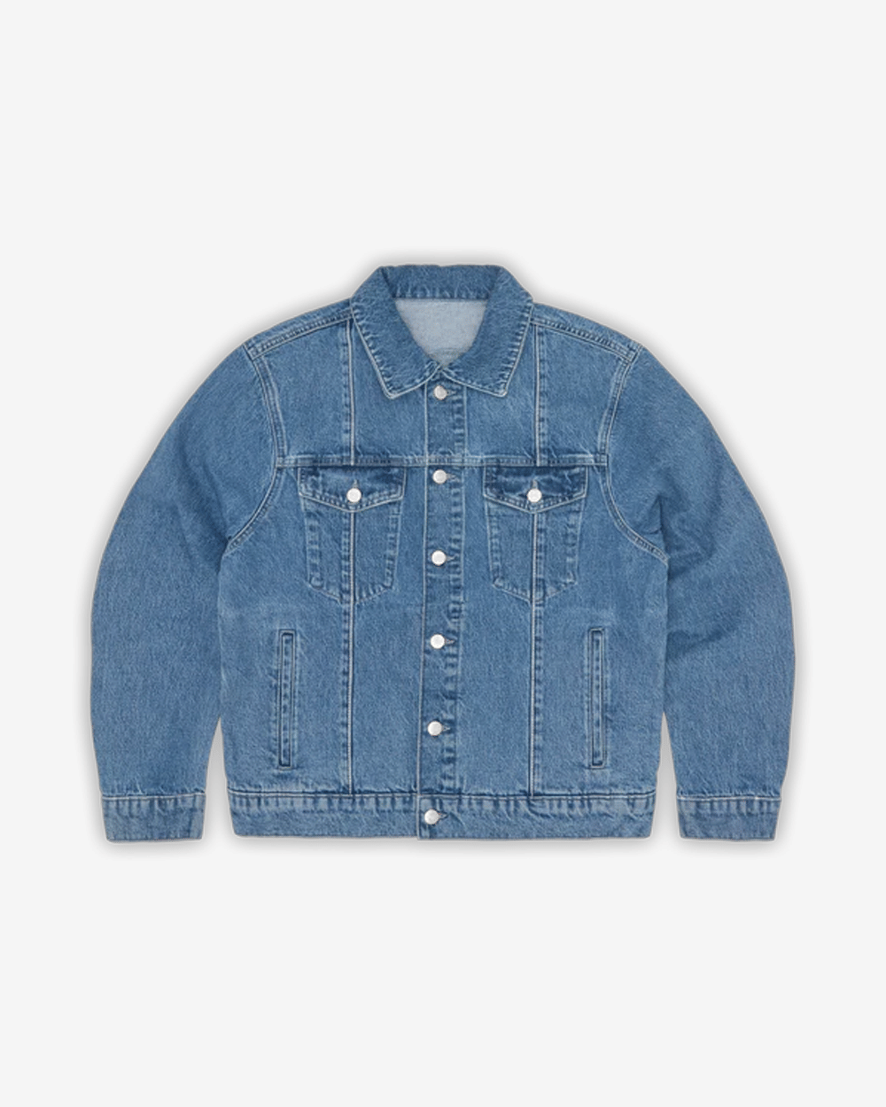 CORTEIZ C - STAR DENIM TRUCKER JACKET WASHED BLUE