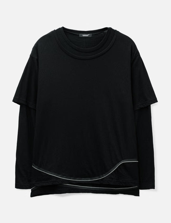 Undercover UC2F4803 Layered Long Sleeve T - Shirt