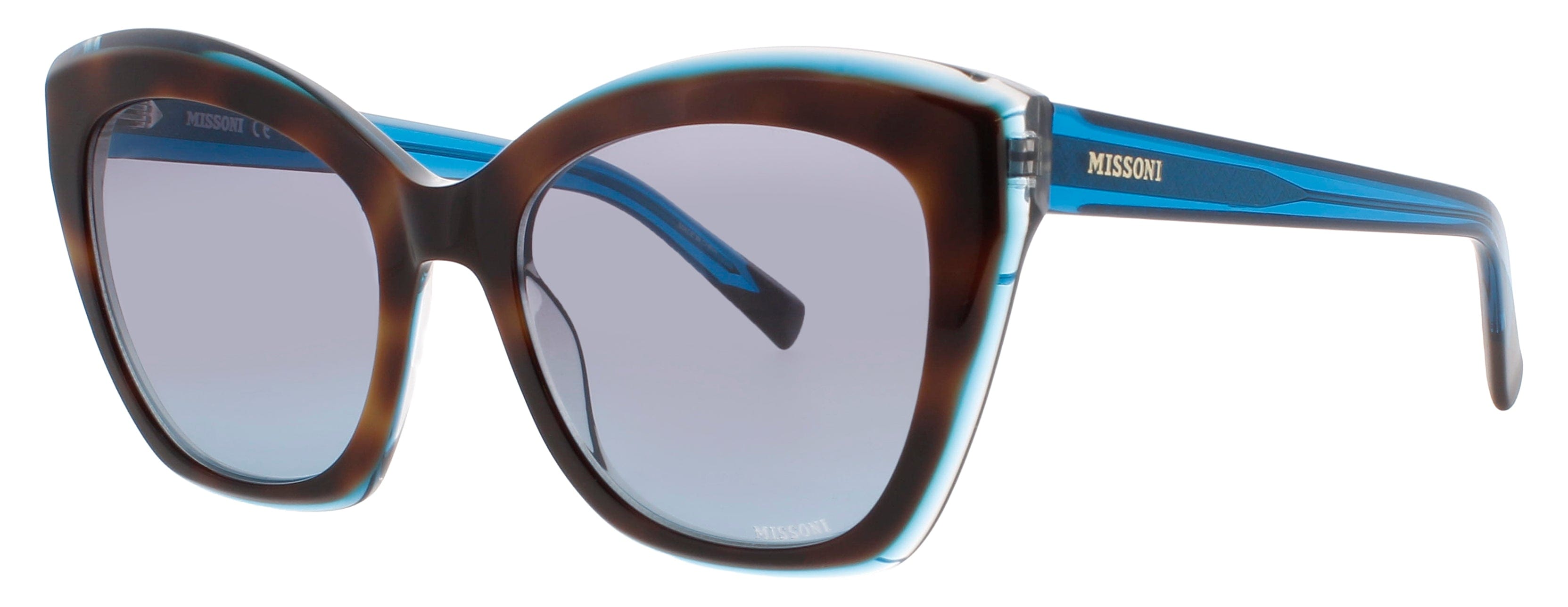 Missoni Sunglasses VIOLET BROWN HORN