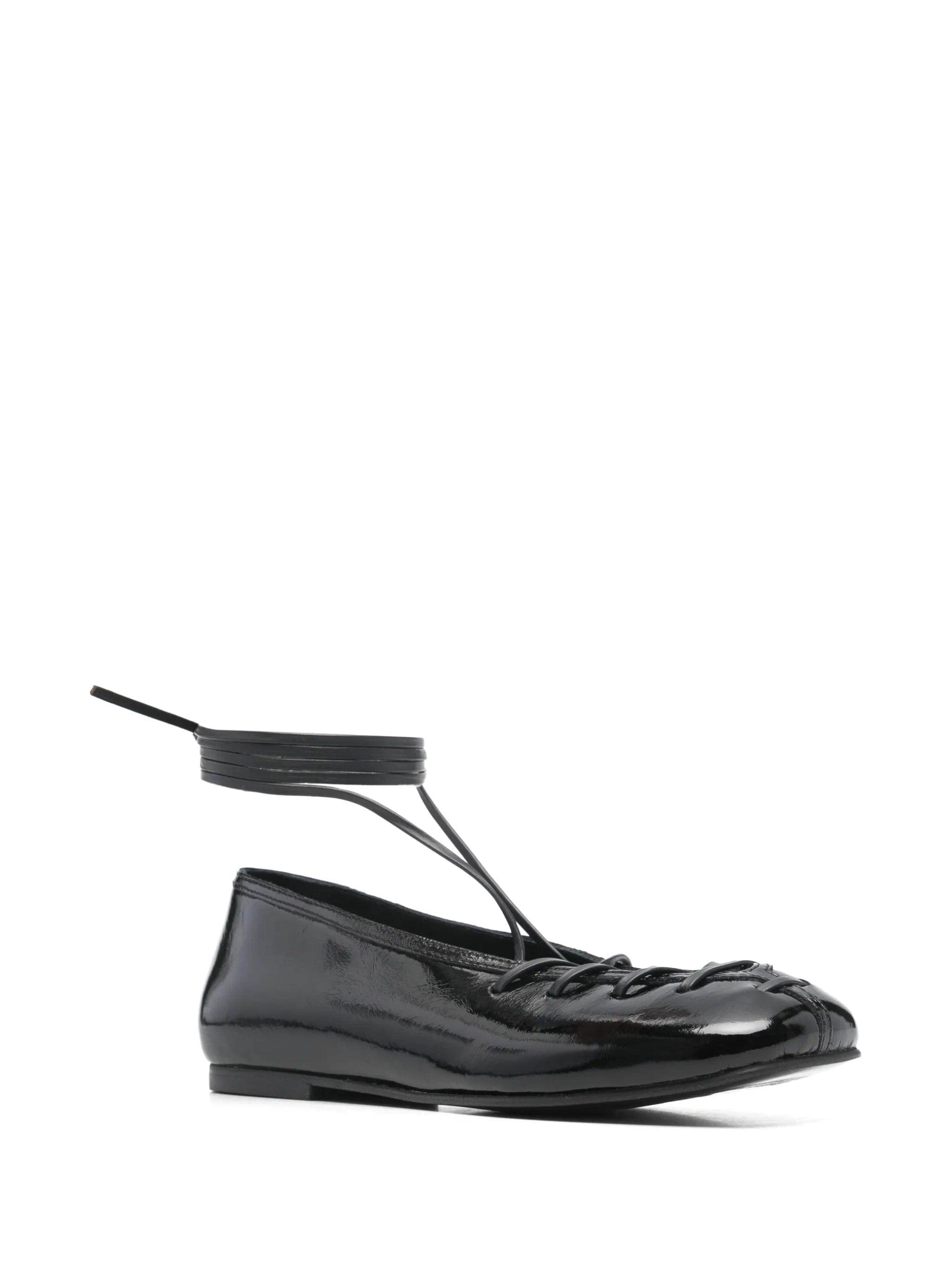 Alohas Bumi lace - up ballet flats