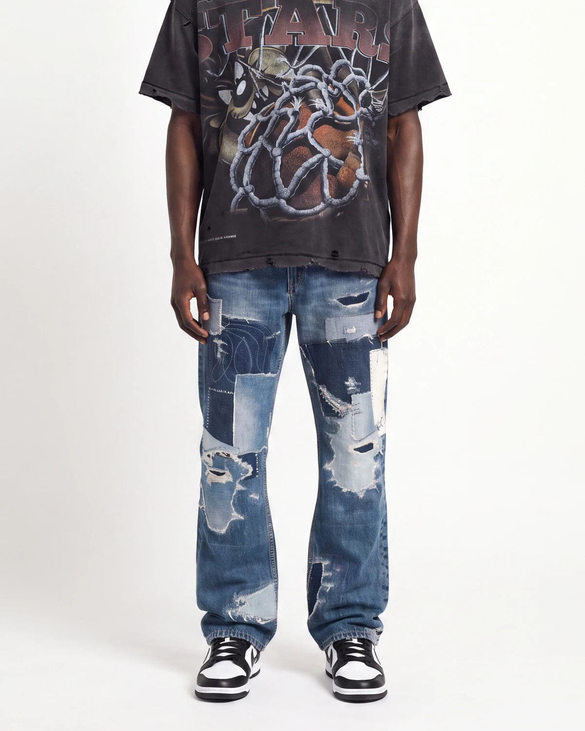 Bravest Studios Blue Boro Denim Blue