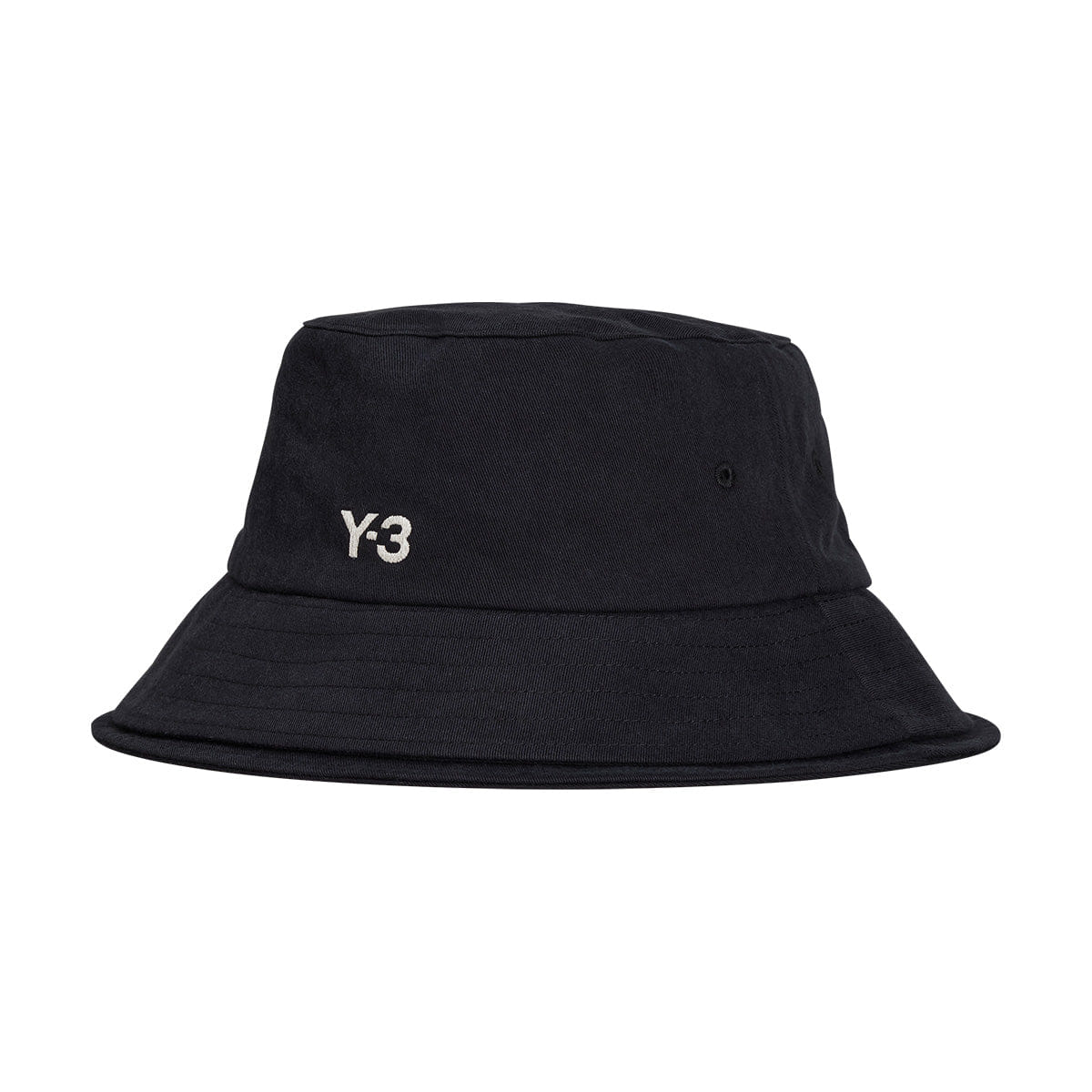 Y-3 3 - Stripes Bucket Hat Black