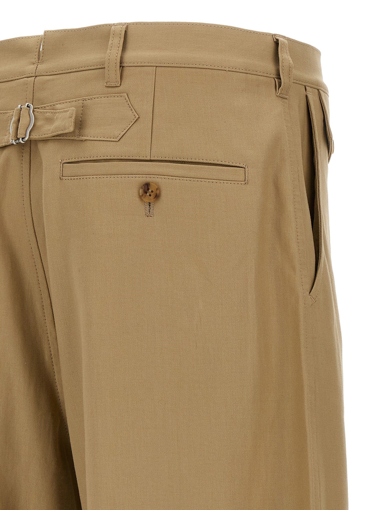 Comme Des Garçons Cotton Casual Men's Pants