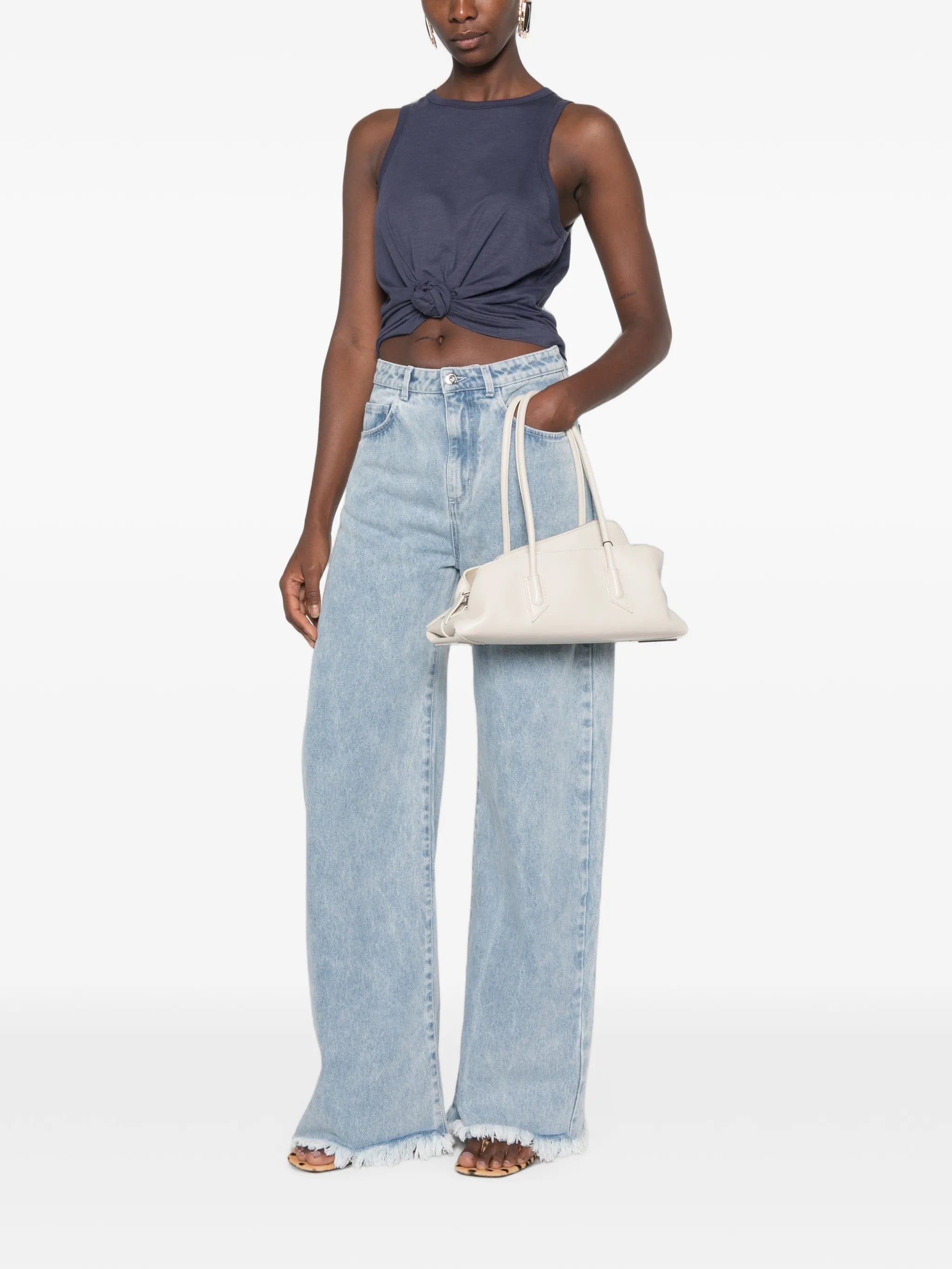Magda Butrym knot - detail tank top