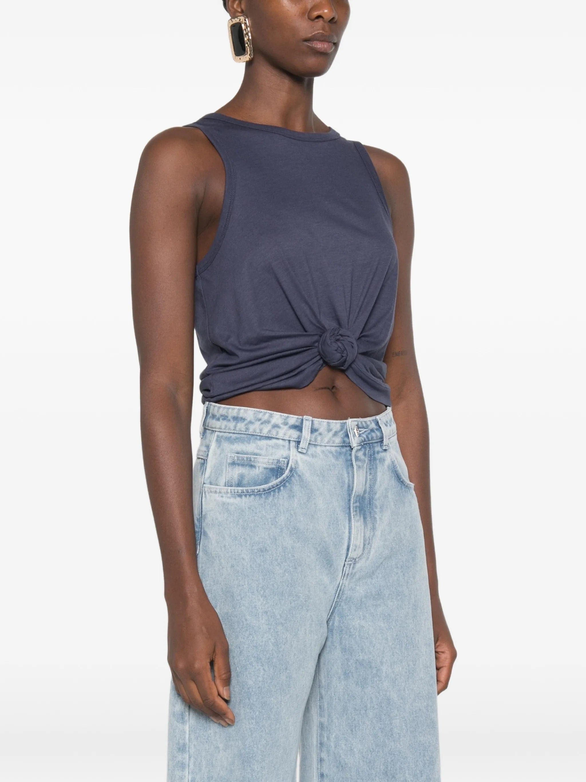 Magda Butrym knot - detail tank top