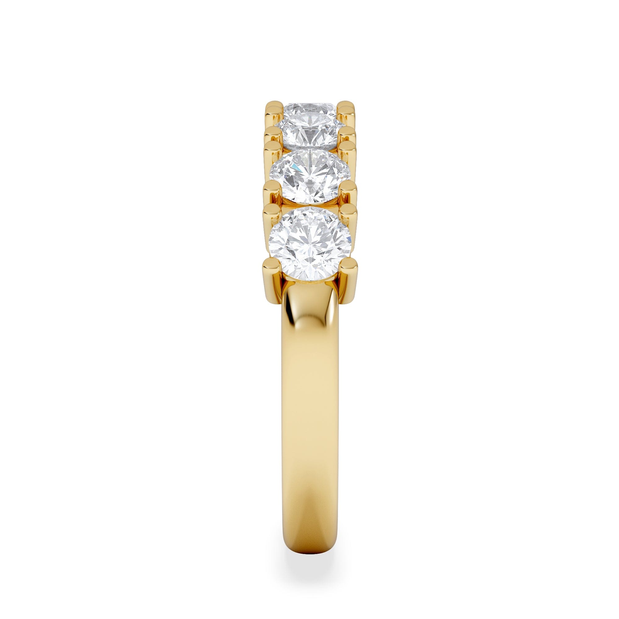Chloe 7 Stone Lab Diamond Eternity Ring 1.50CT F/VS in 9K Gold