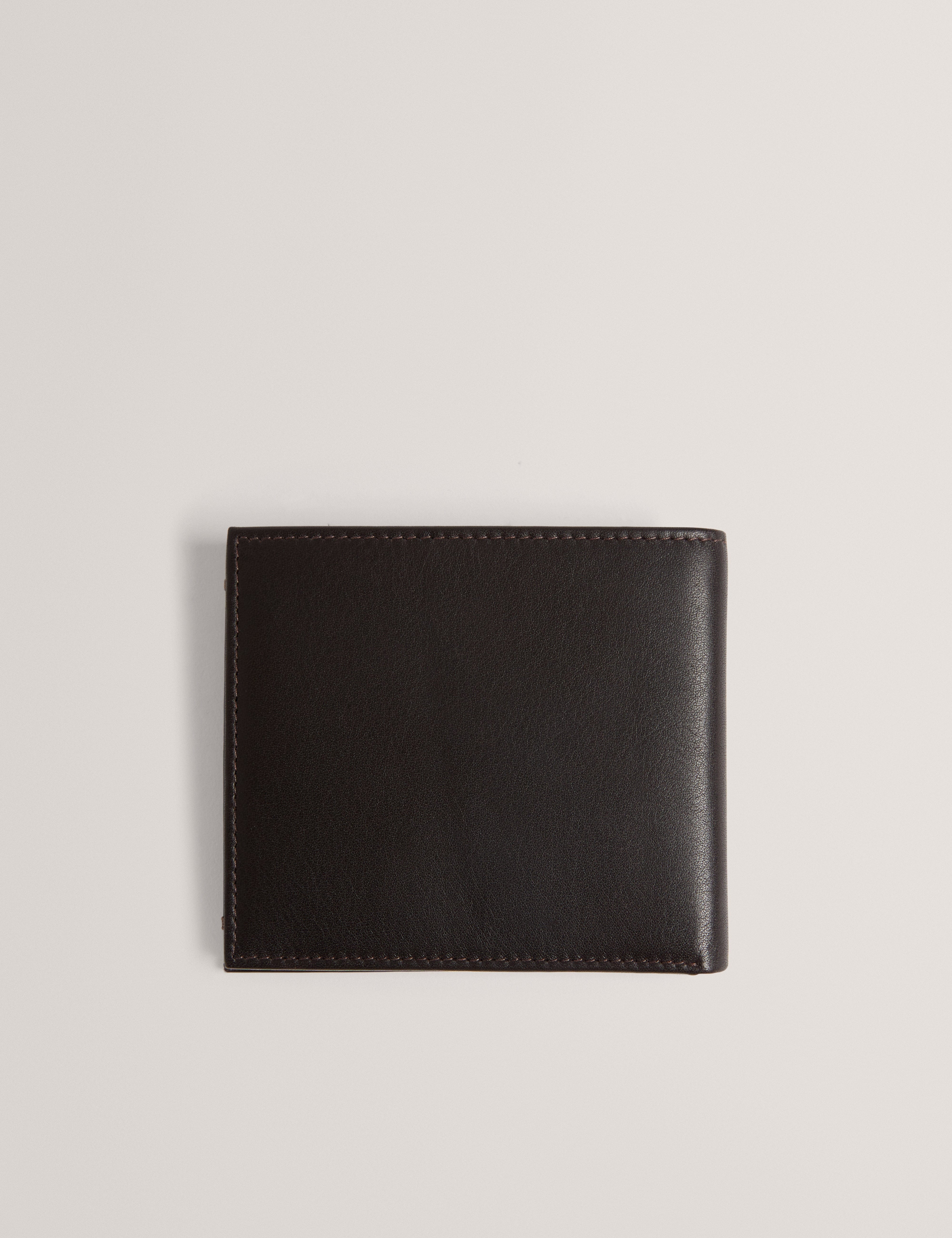 Ted Baker Antoony Bifold Leather Wallet Brown
