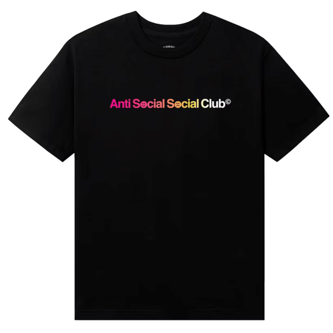 ASSC Anti Social Social Club Indoglo T-Shirt Black