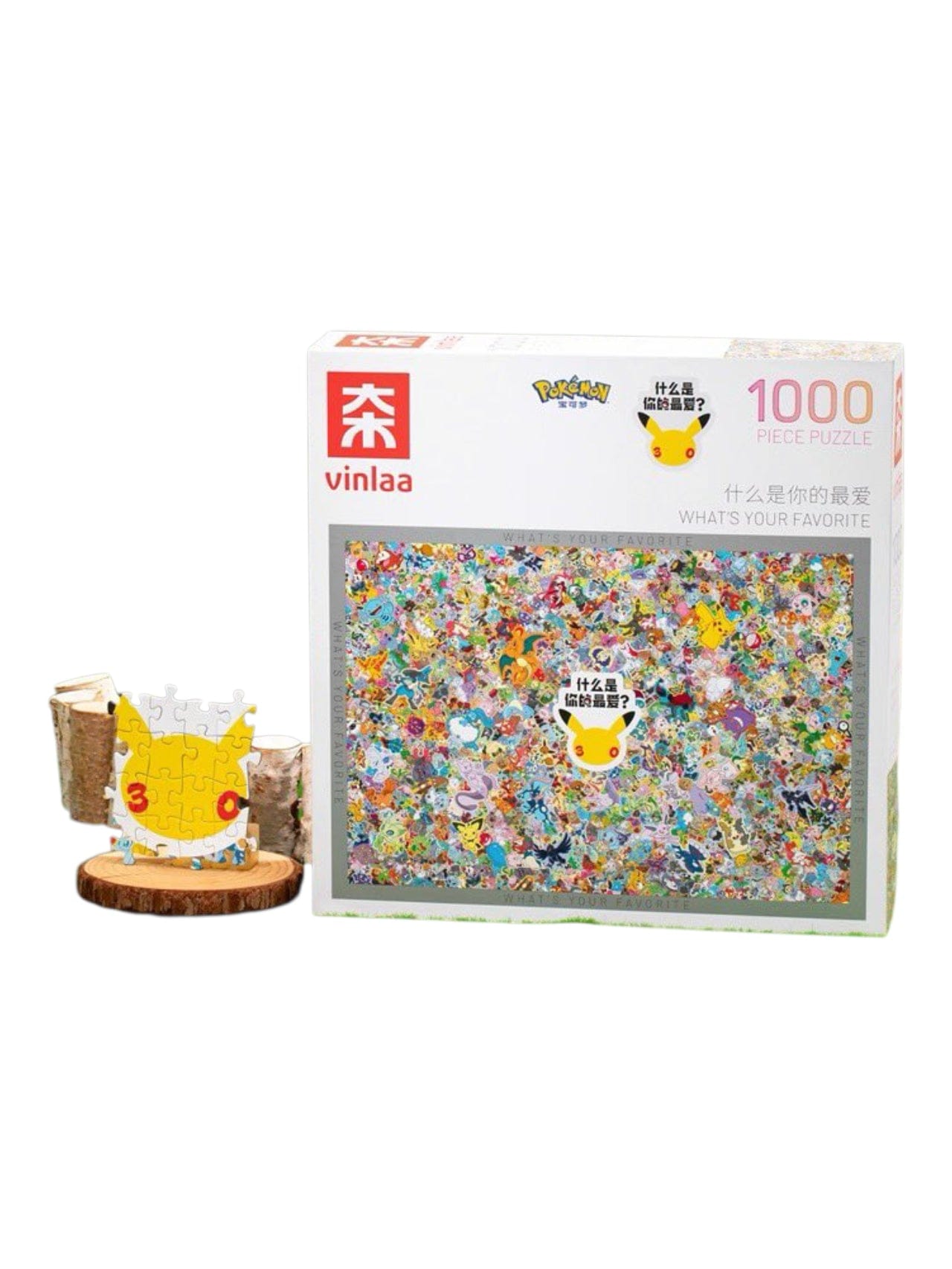 Pokemon Vinlaa POKEMON Piece Puzzle 1000 Imported 700 × 500 mm