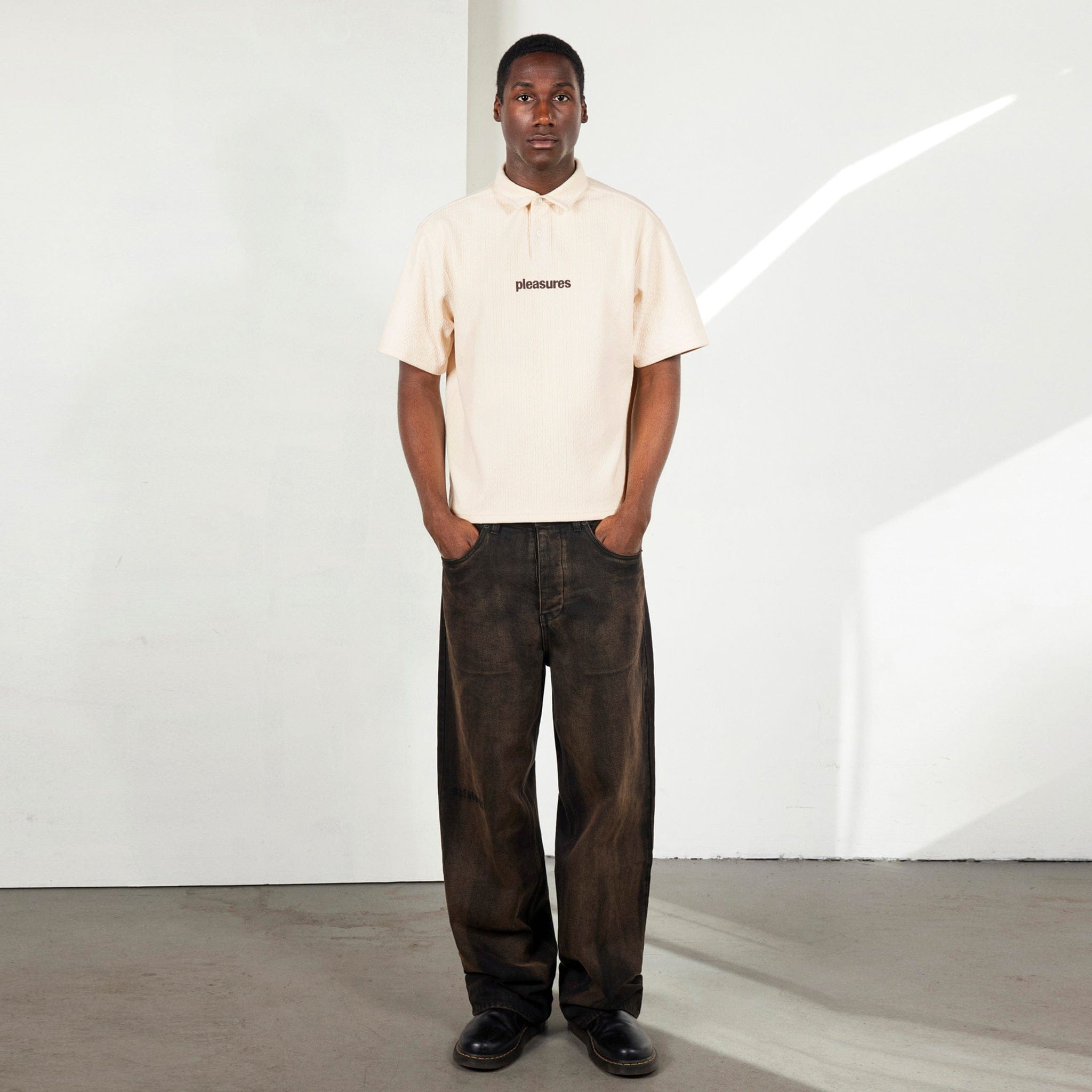Pleasures CABLE POLO T-Shirt