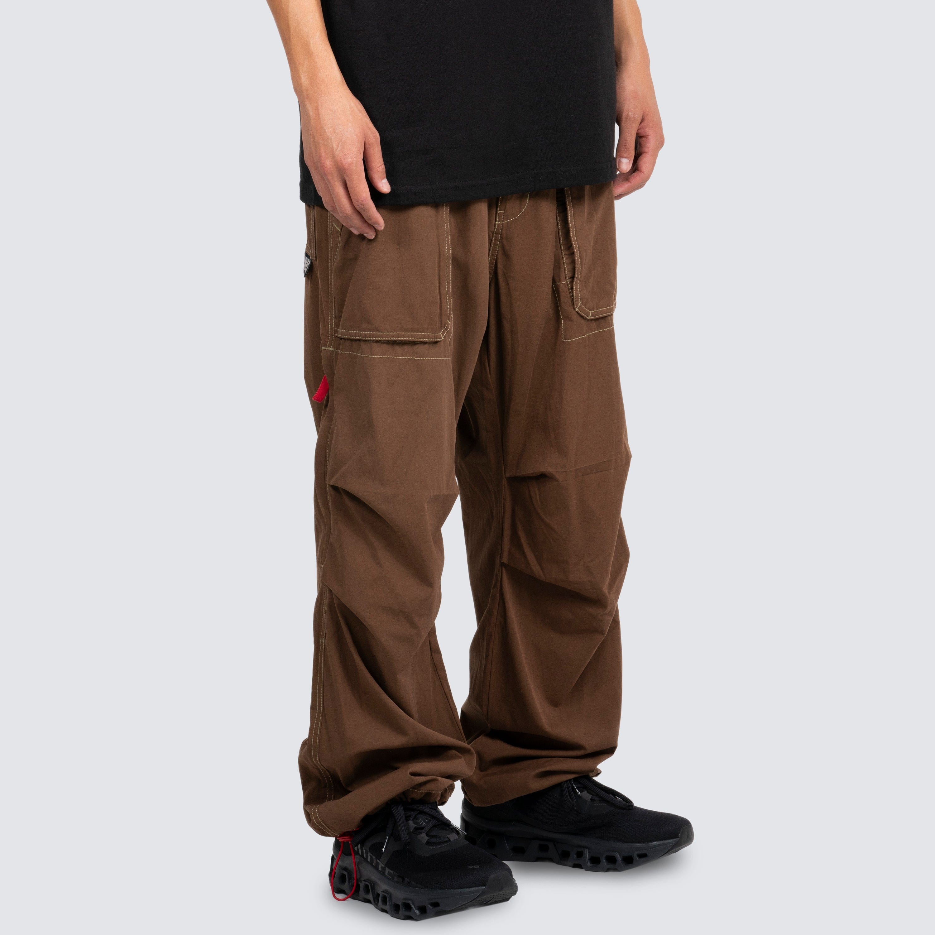 Pleasures PUBLIC UTILITY PANTS (BROWN)