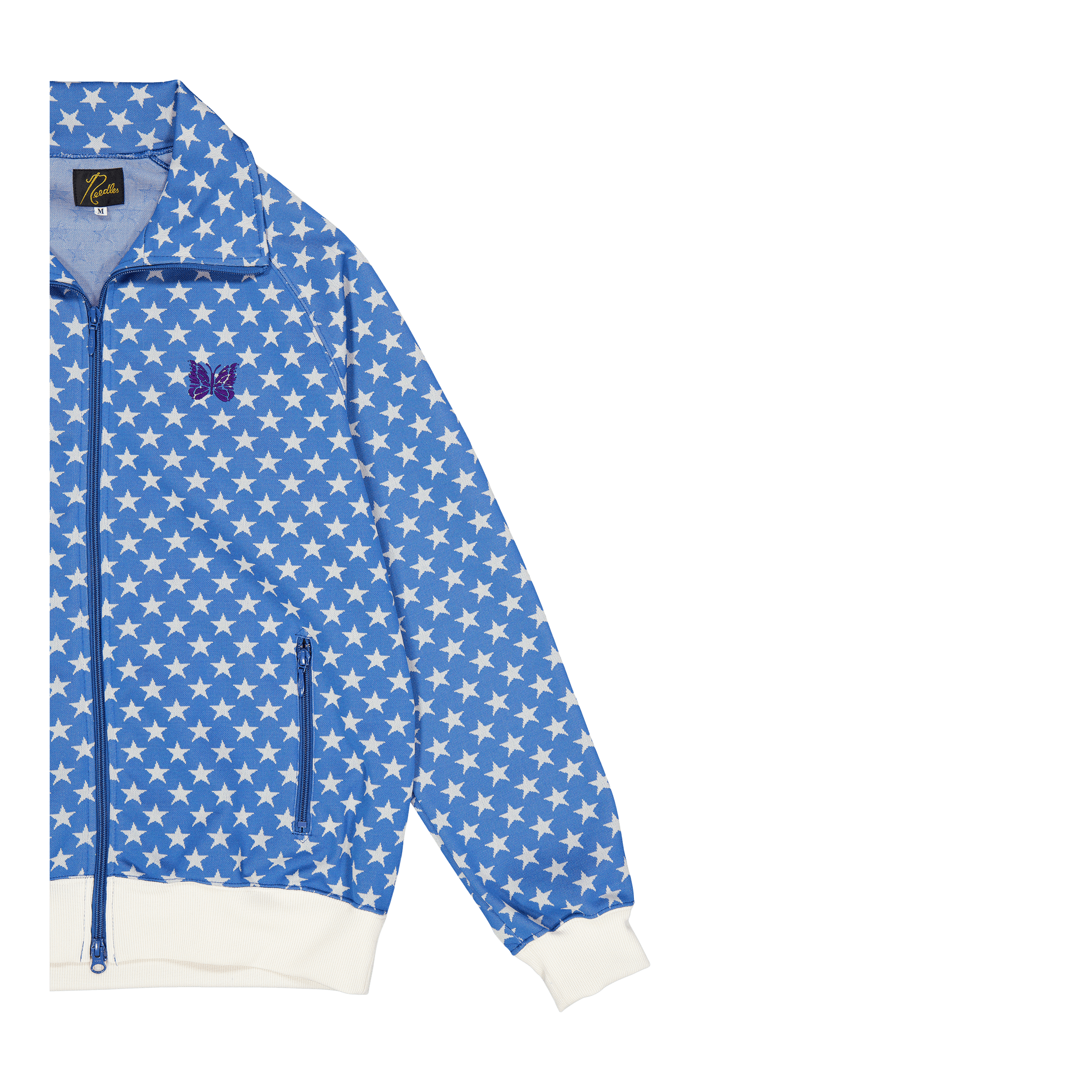Needles Track Jacket - Poly Jq. C - star