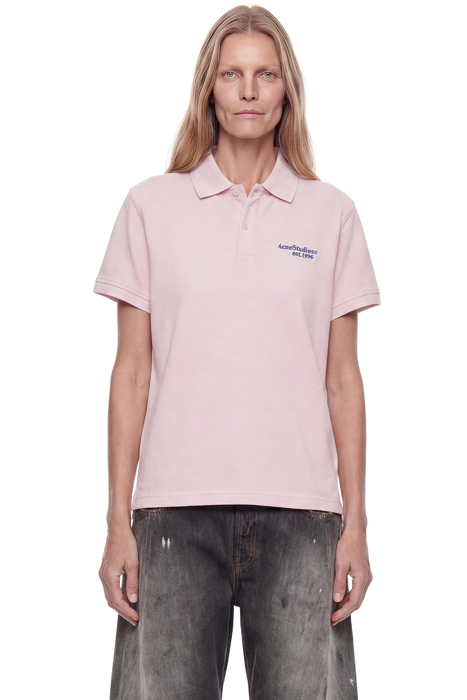 ACNE Studios Logo Polo T - Shirt