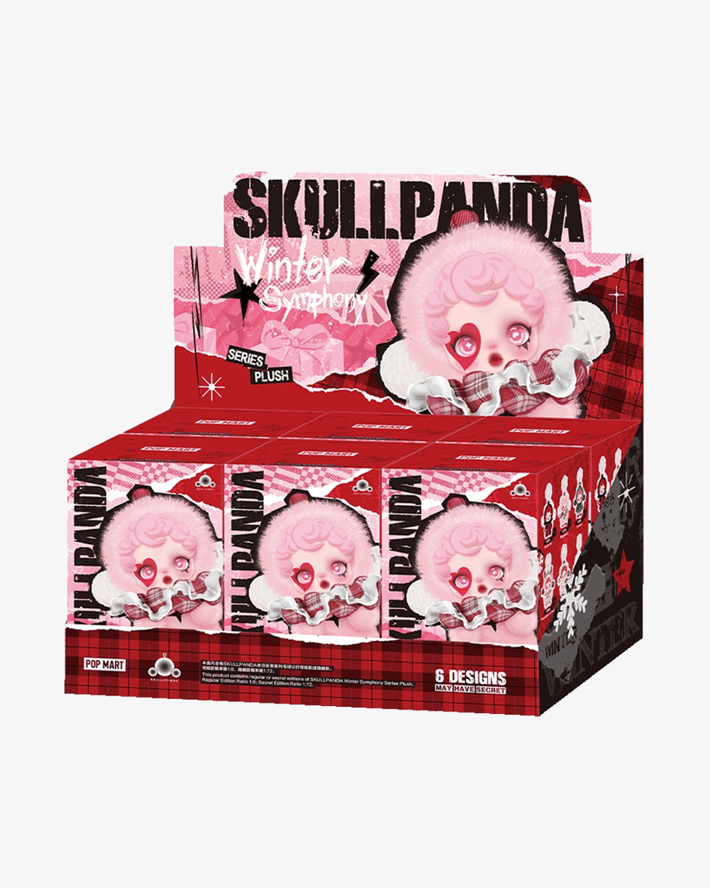 POP MART x SKULL PANDA WINTER SYMPHONY SERIES PLUSH PENDANT