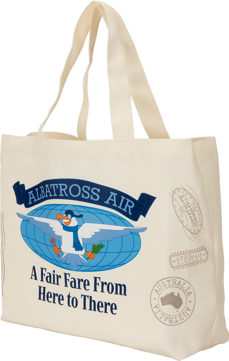 Loungefly The Rescuers Down Under – Oversize Canvas Tote Bag