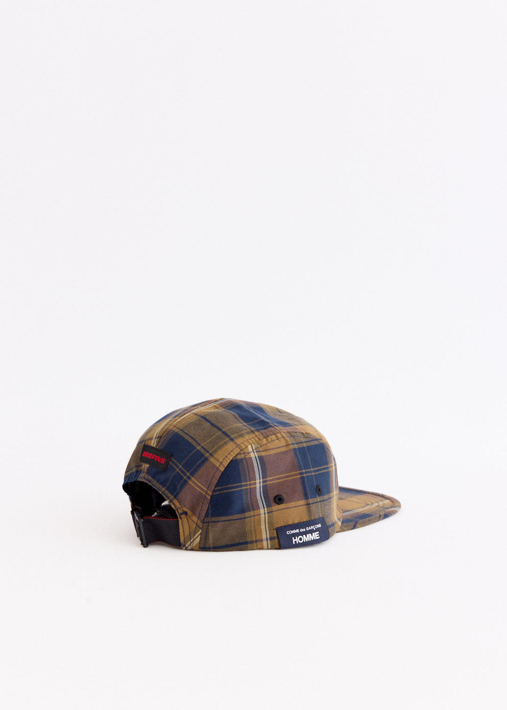 Comme Des Garcons x Briefing Cotton Polyester Check Cap