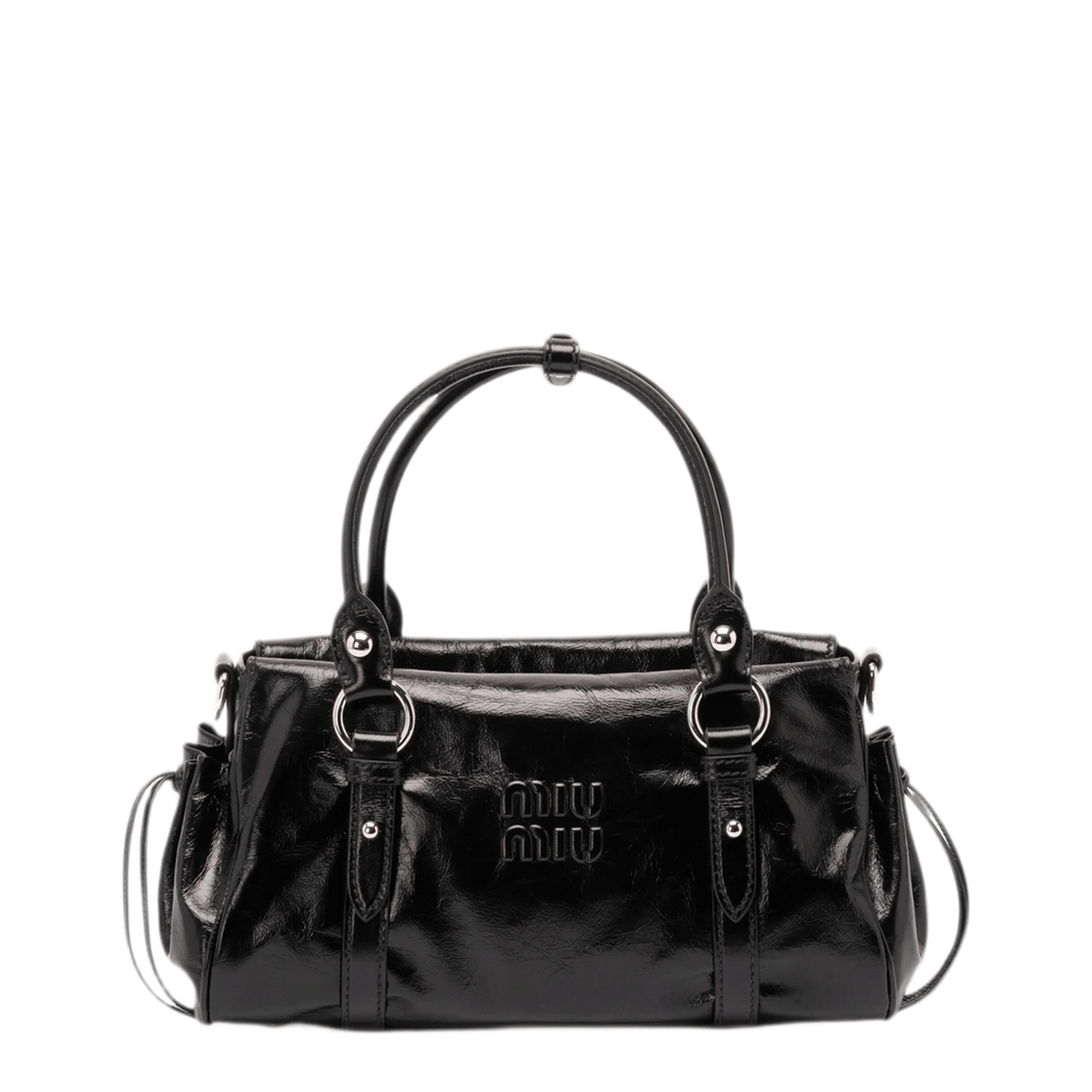 Miumiu Calfskin Handbag - Palisander