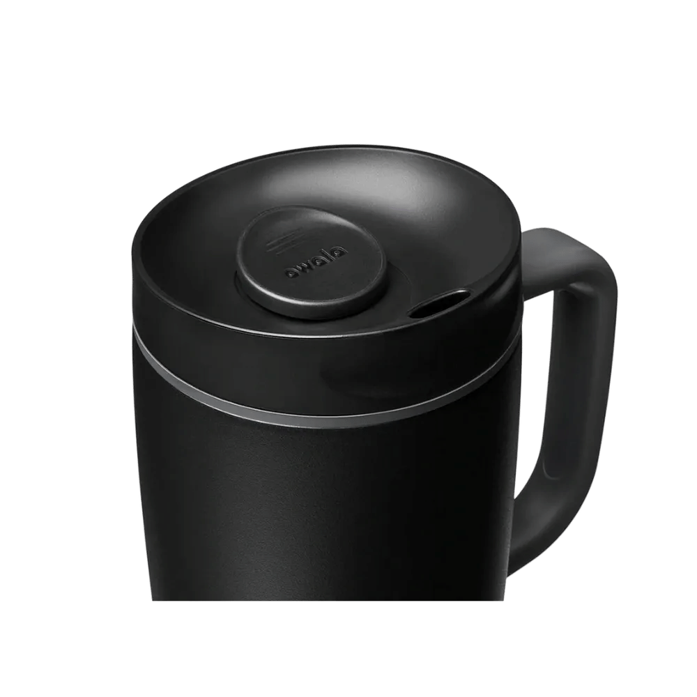 Owala Smoothsip - Slider - With - Handle 12 oz Very, Very Dark