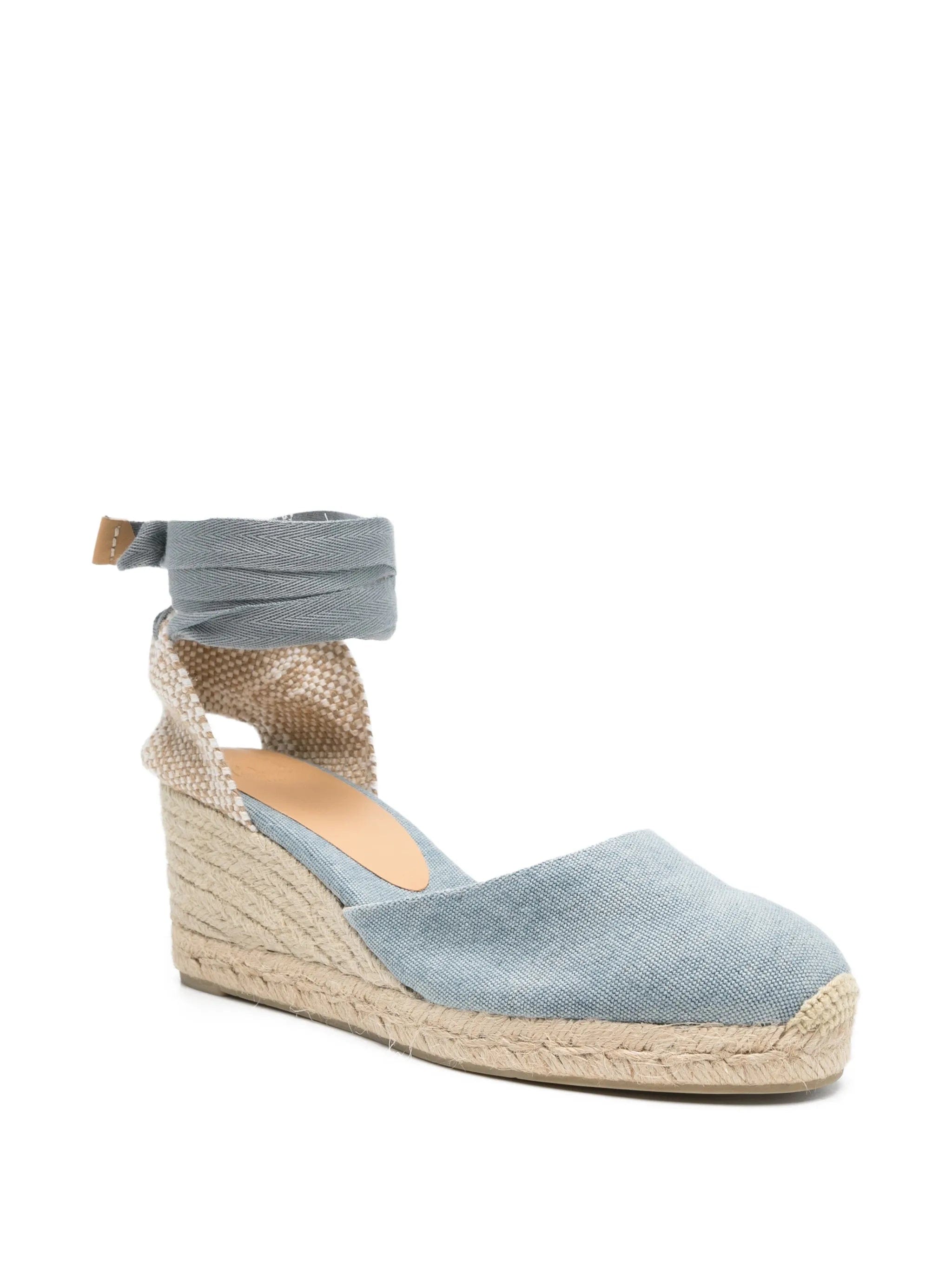 Castañer Carina tie - ankle canvas espadrilles